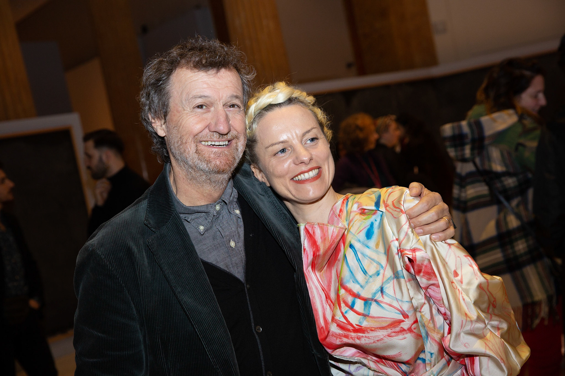 Sublimi Anatomie, performance al Palazzo delle Esposizioni; Sissi e Danilo Eccher