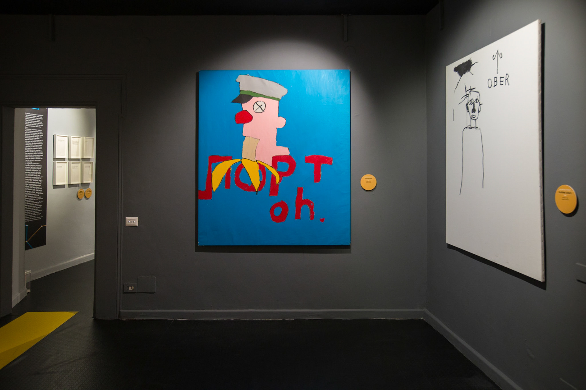 Mostra Basquiat, Chiostro del Bramante, © Giovanni De Angelis 2017