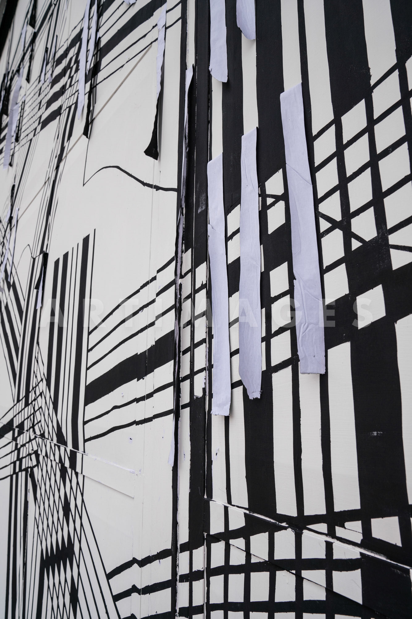 Sten e Lex, opera portone Teatro Tor Bella Monaca Roma, © Giovanni De Angelis 2021