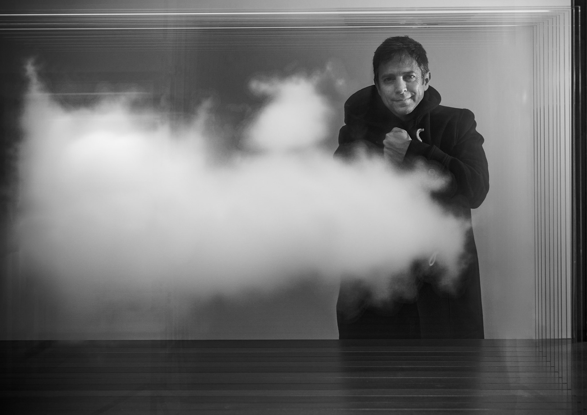 Leandro Erlich, Galleria Continua Roma, 2ritratto - photo: Giovanni De Angelis, © 2020