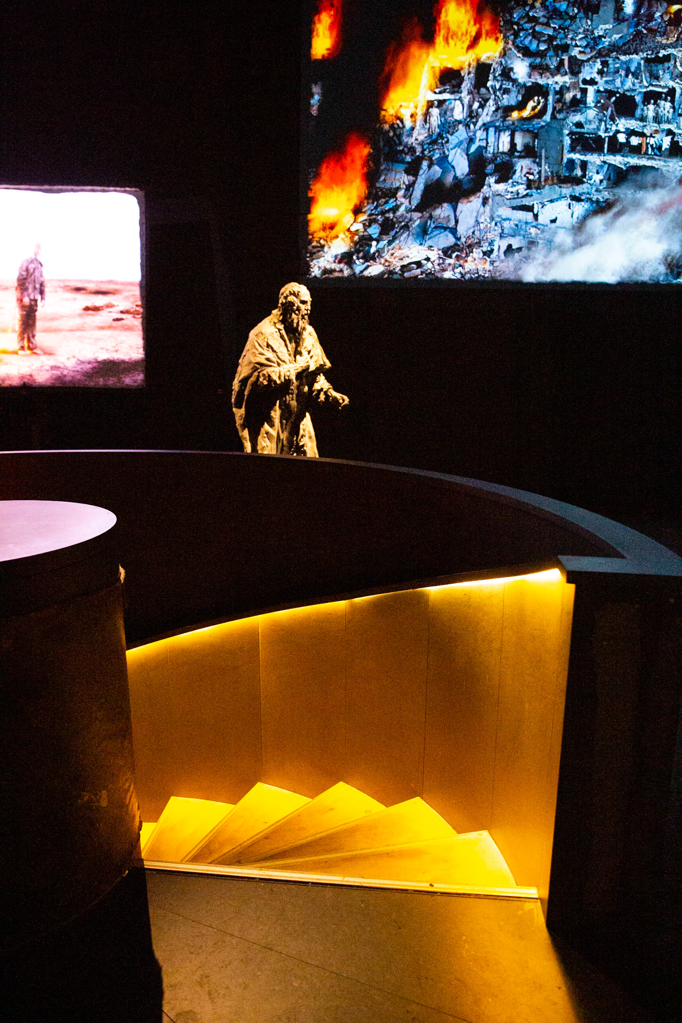 Russian Pavilion - Lc. 15: 11-32 , May 11 - November 24 curated by The State Hermitage Museum and the General Director Mikhail Piotrovsky - partecipants: ALEXANDER SOKUROV and ALEXANDER SHISHKIN-HOKUSAI