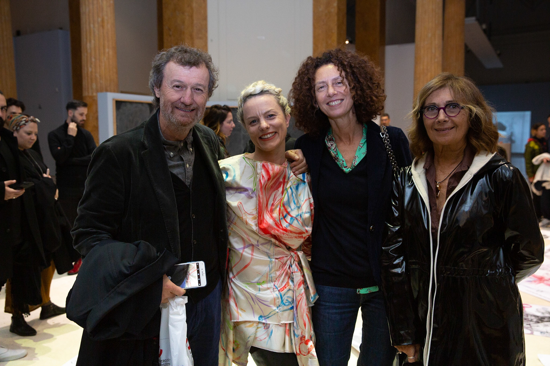 Sublimi Anatomie, performance al Palazzo delle Esposizioni; Sissi e Danilo Eccher