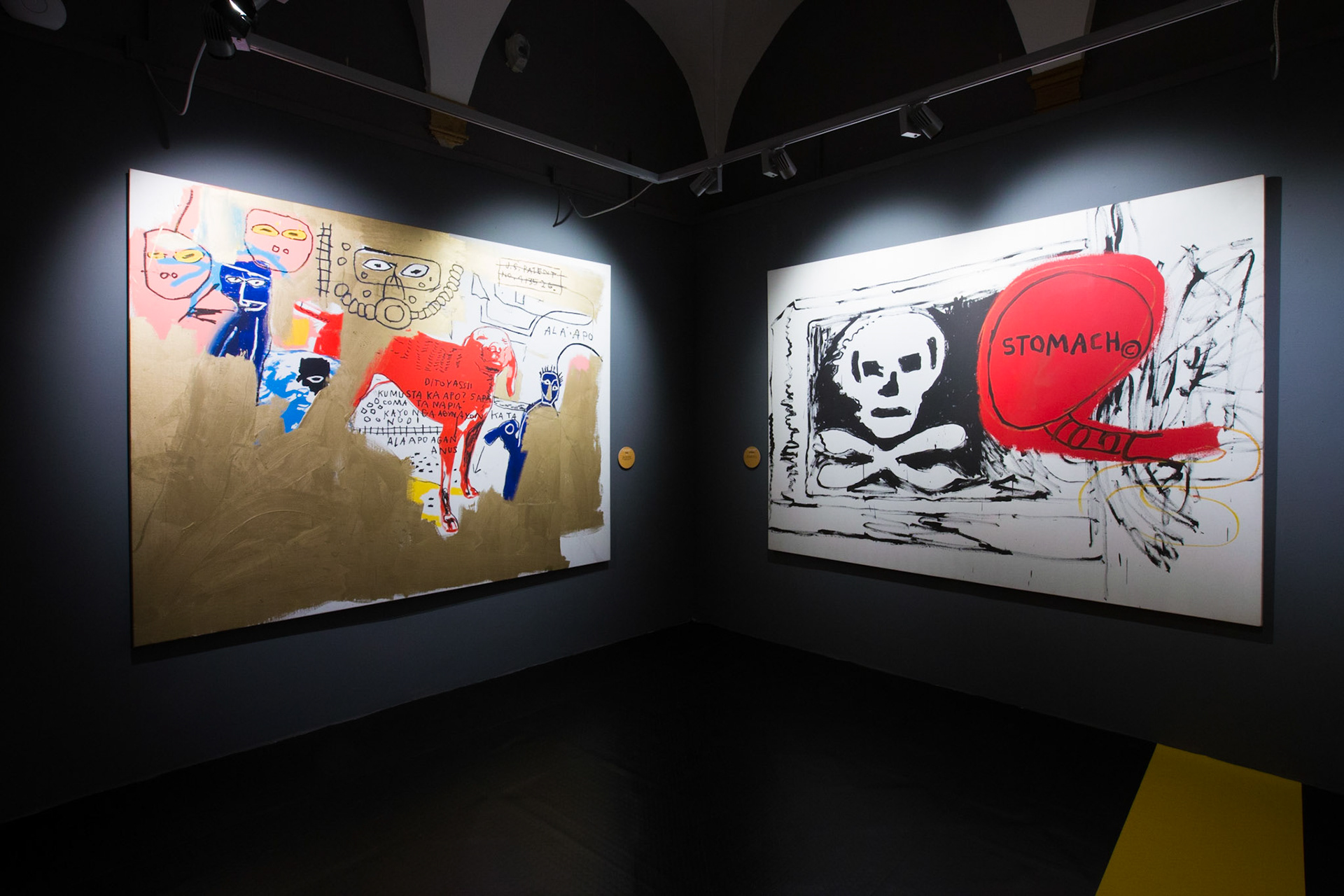 Mostra Basquiat, Chiostro del Bramante, © Giovanni De Angelis 2017