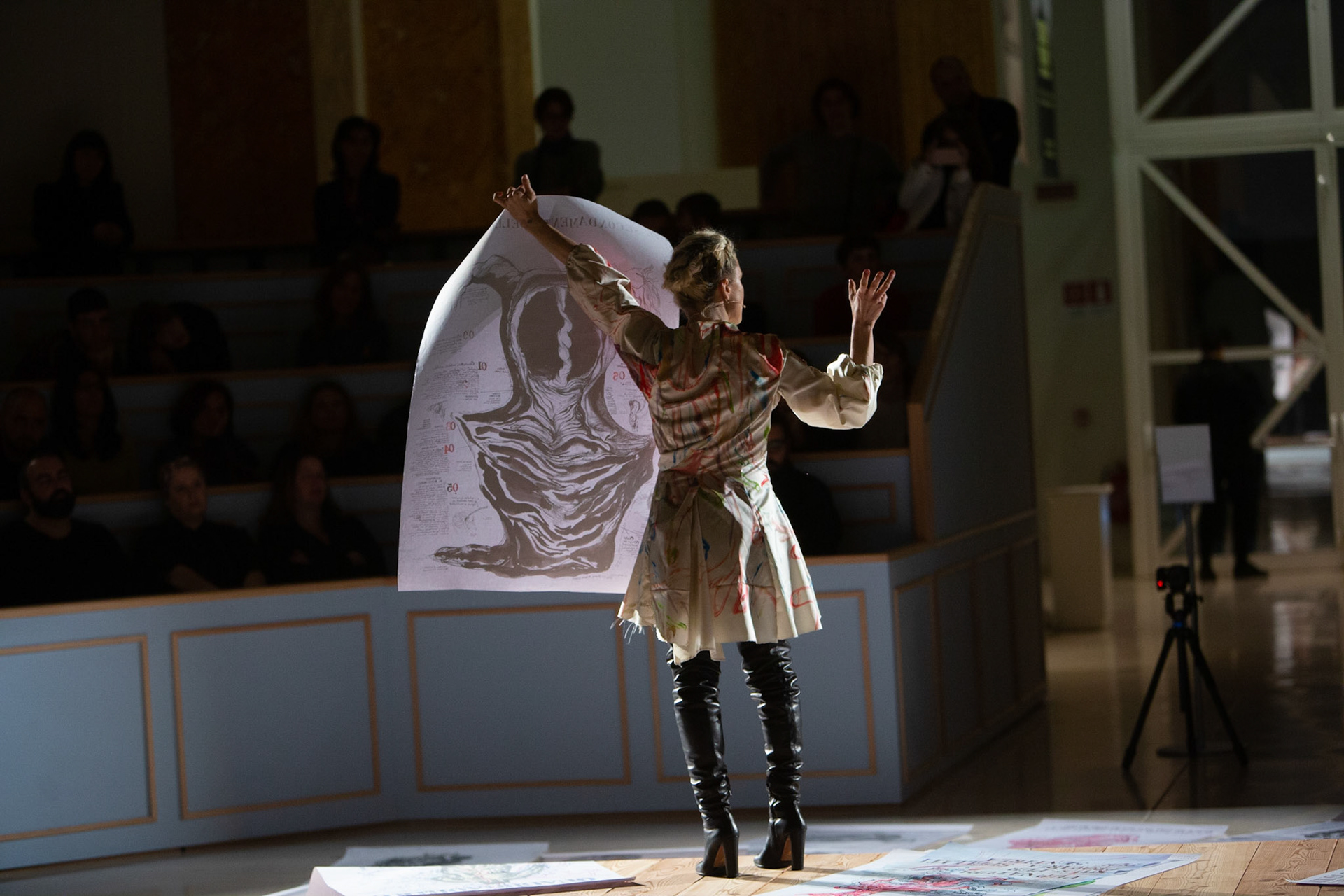 Sublimi Anatomie, performance al Palazzo delle Esposizioni -  © Giovanni De Angelis
