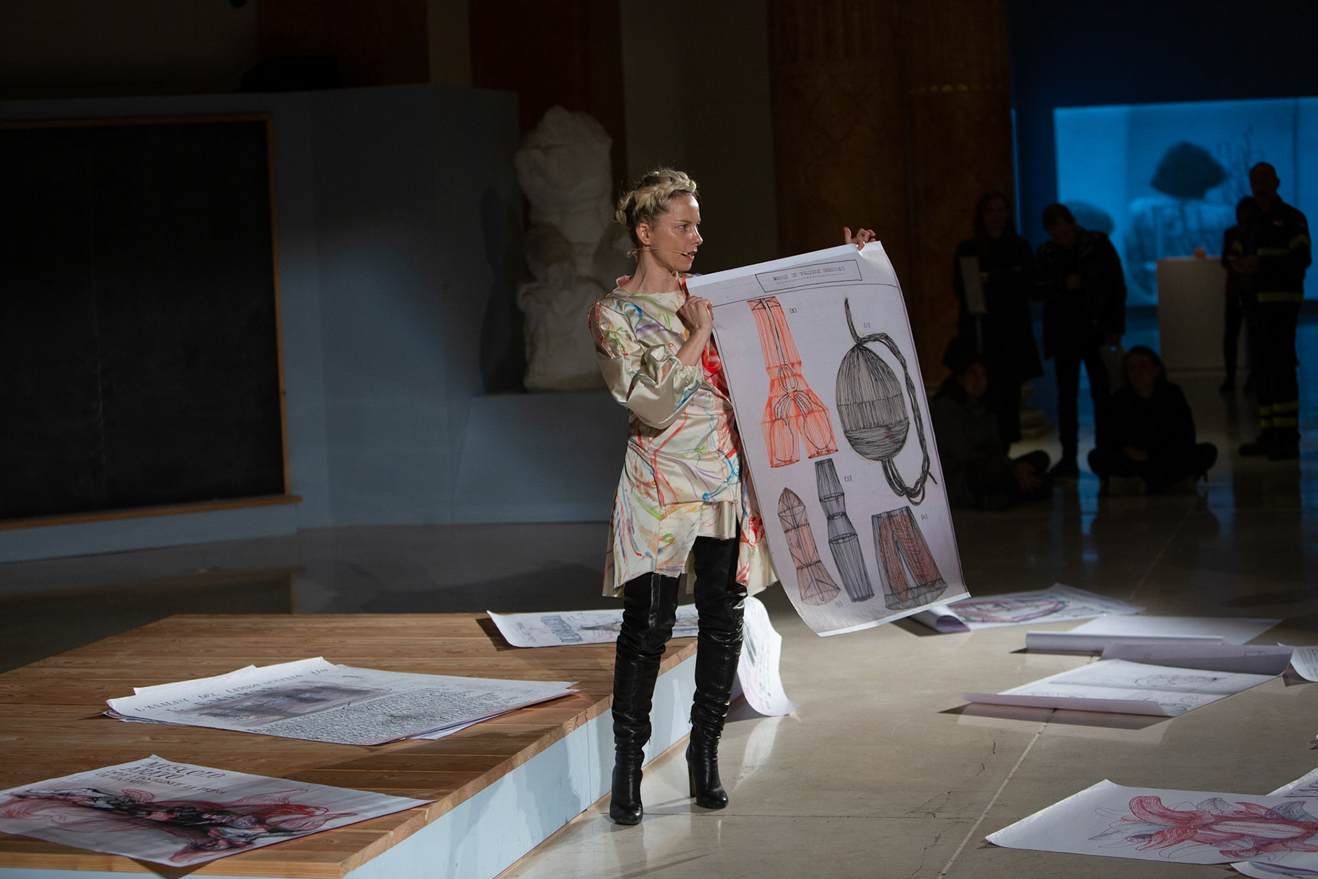 Sublimi Anatomie, performance al Palazzo delle Esposizioni -  © Giovanni De Angelis