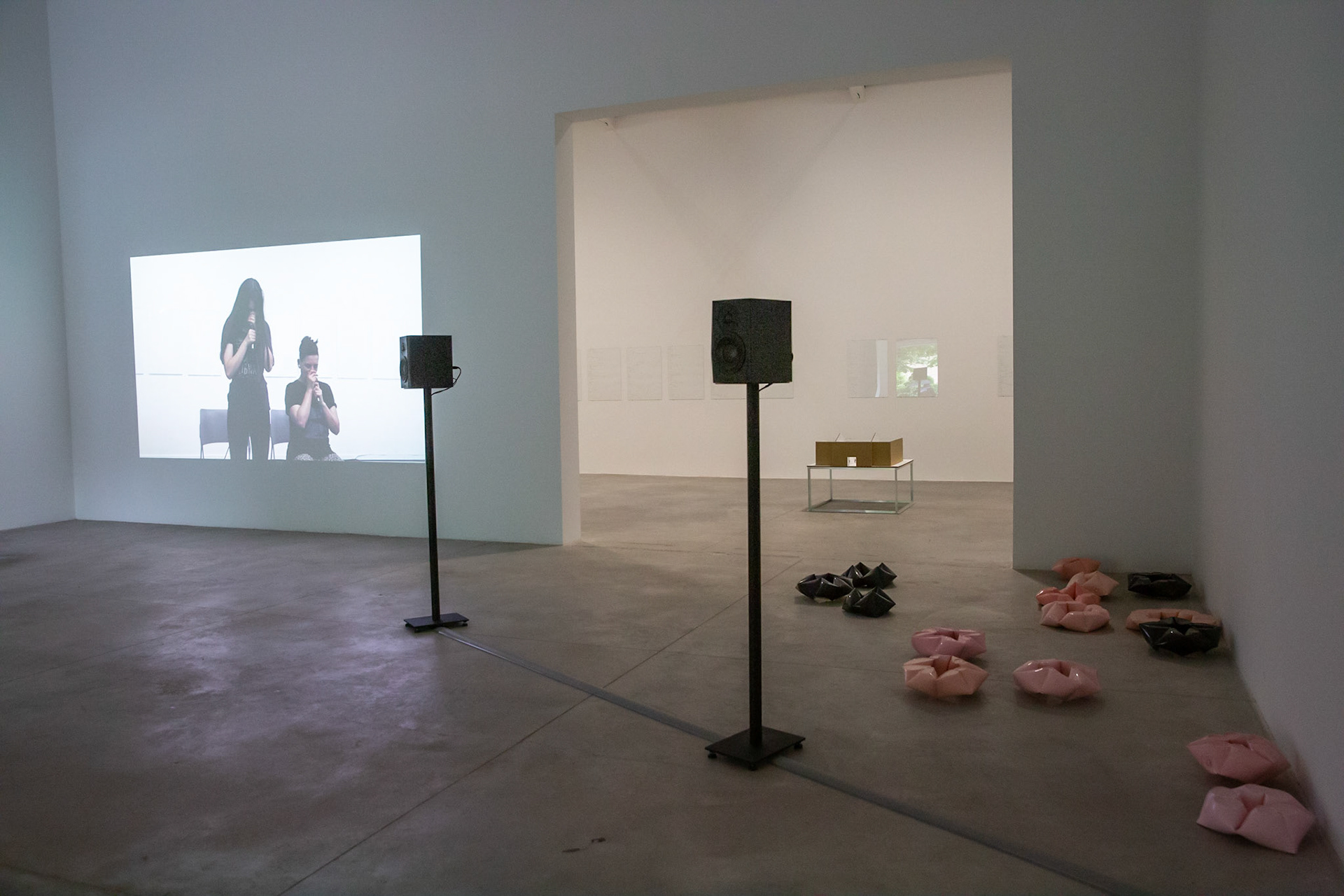 Spain Pavilion - Perforated by Itziar Okariz and Sergio Prego - Commissioner: AECID Agencia Espanola de Cooperacion Internacional Para El Desarrollo. Ministerio de Asuntos Exteriores, Union Europea y Cooperacion.Curator: Peio Aguirre.Exhibitors: Itziar Okariz, Sergio Prego