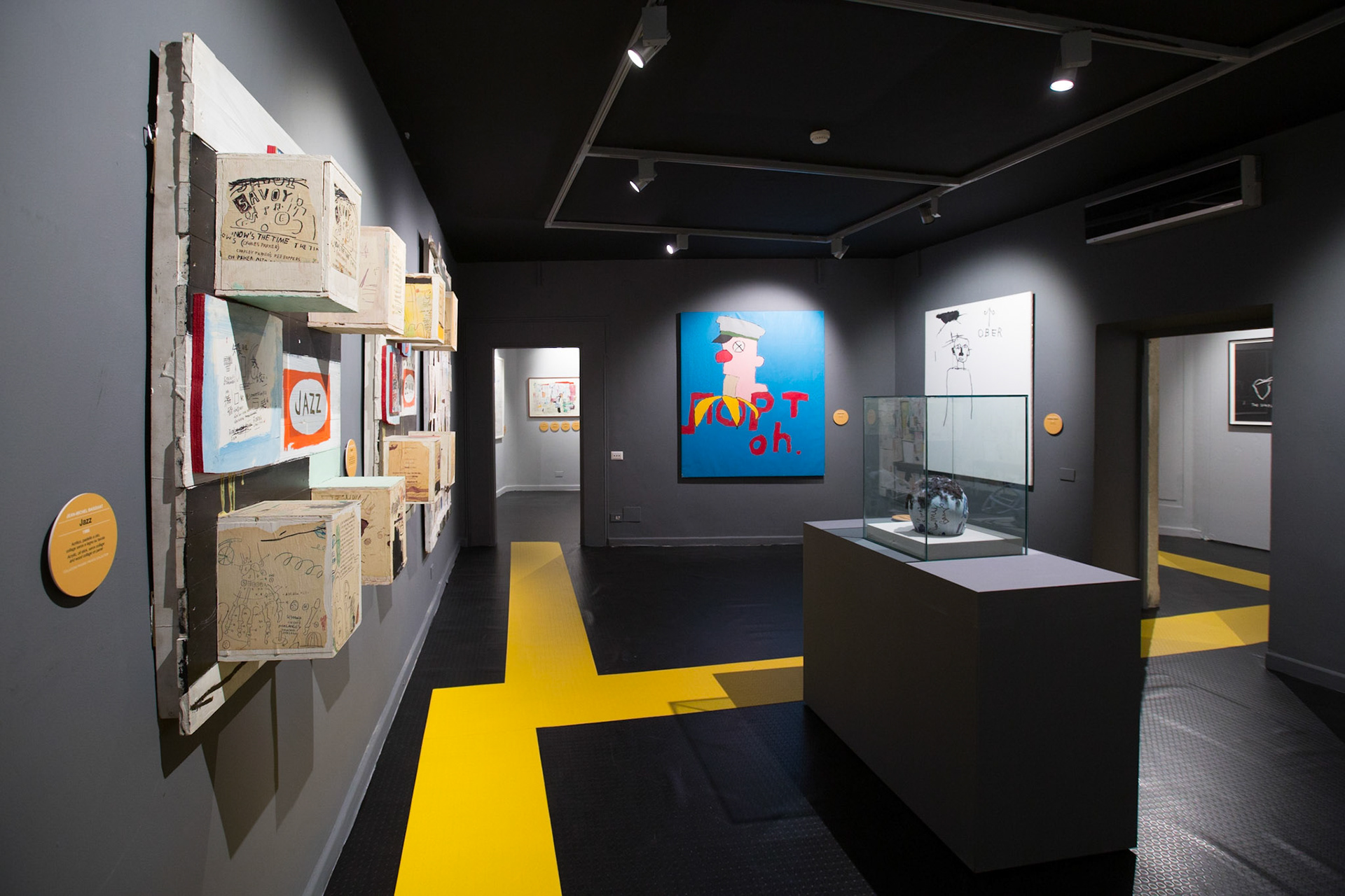 Mostra Basquiat, Chiostro del Bramante, © Giovanni De Angelis 2017