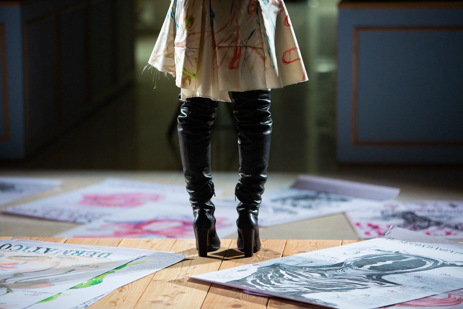 Sublimi Anatomie, performance al Palazzo delle Esposizioni -  © Giovanni De Angelis