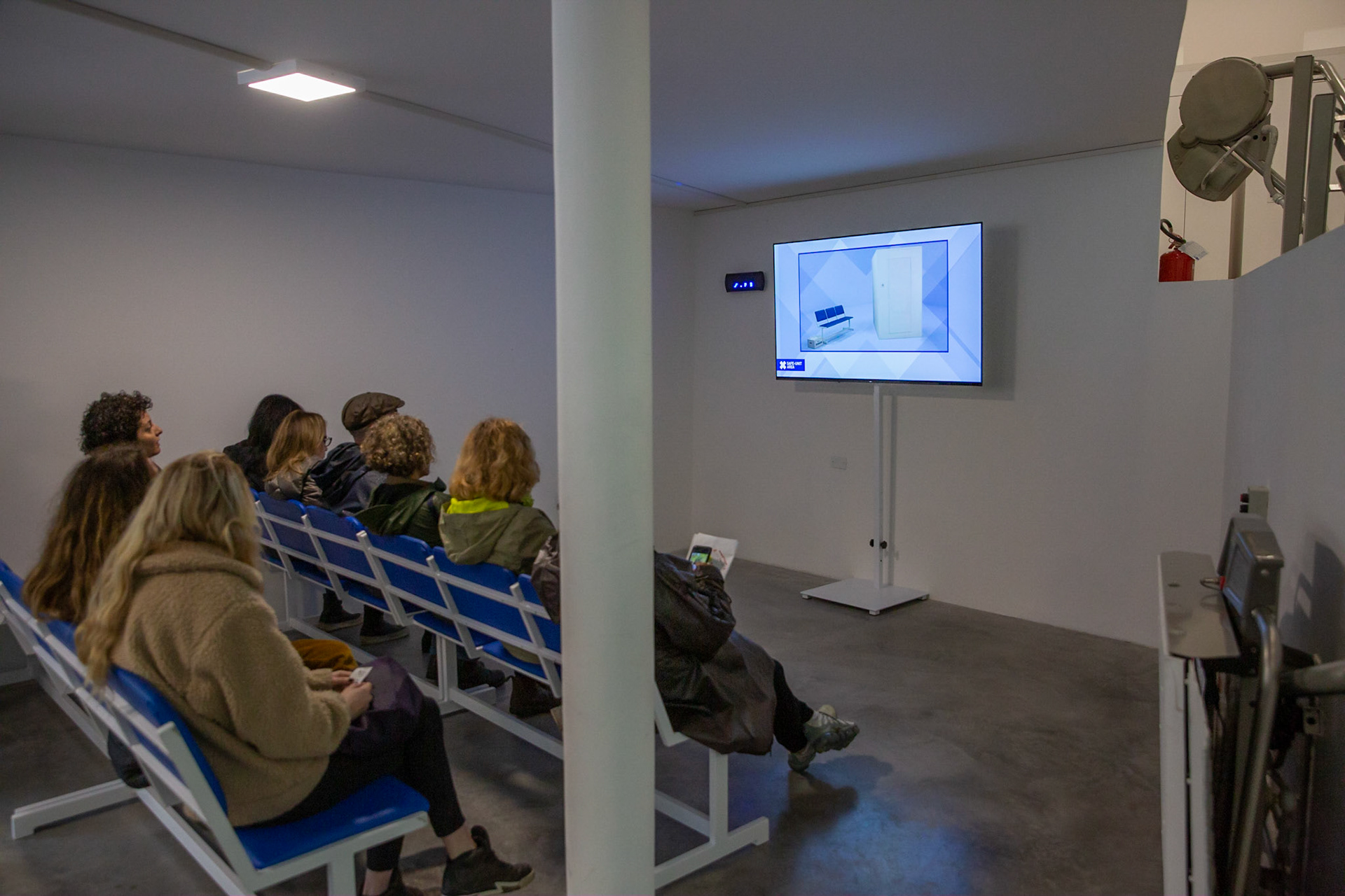 Israel Pavilion - Field Hospital X - Commissioner: Michael Gov, Arad Turgeman.Curator: Avi Lubin.Exhibitor: Aya Ben Ron. - La Biennale International art exhibition 58