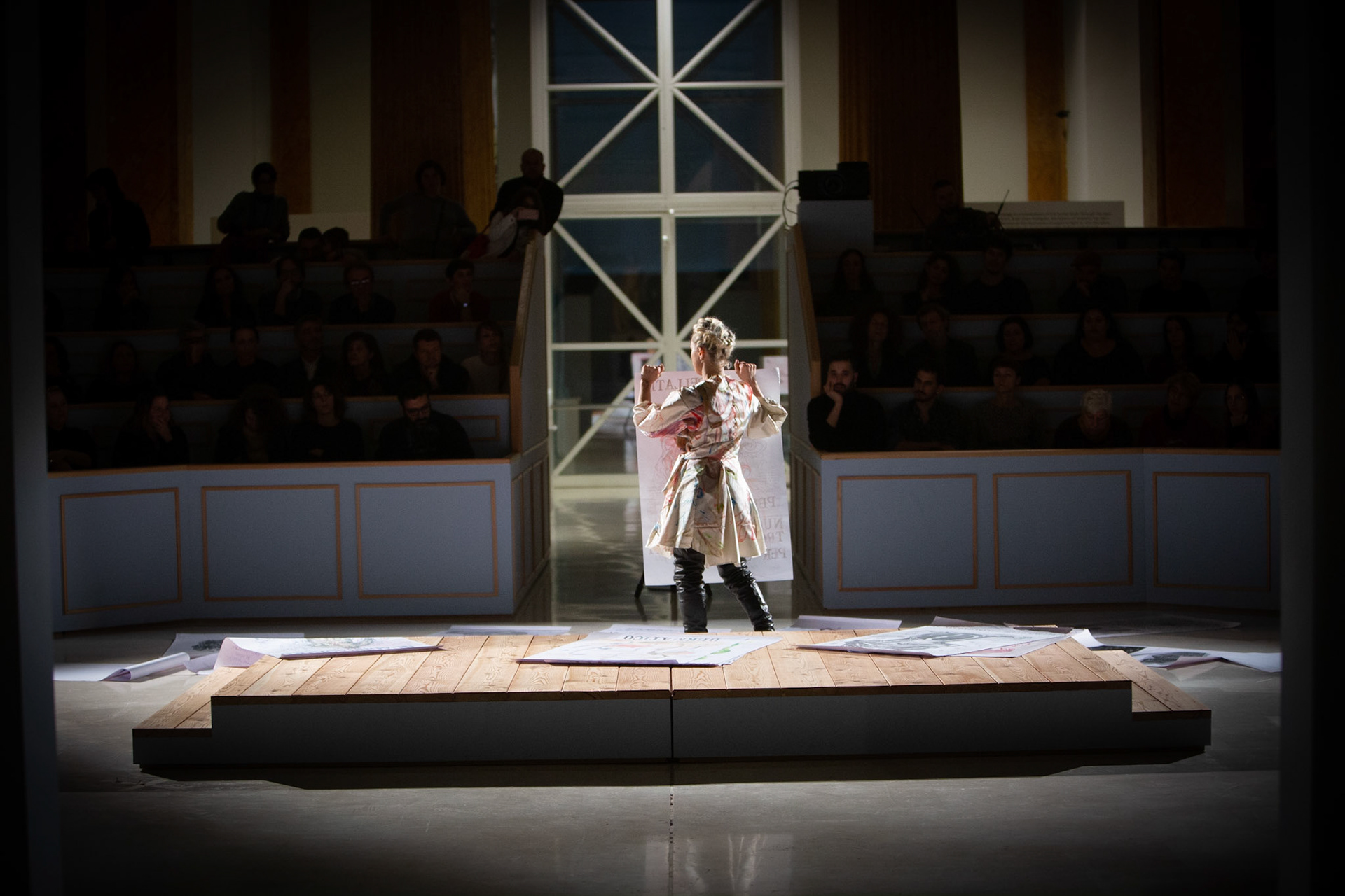 Sublimi Anatomie, performance al Palazzo delle Esposizioni -  © Giovanni De Angelis