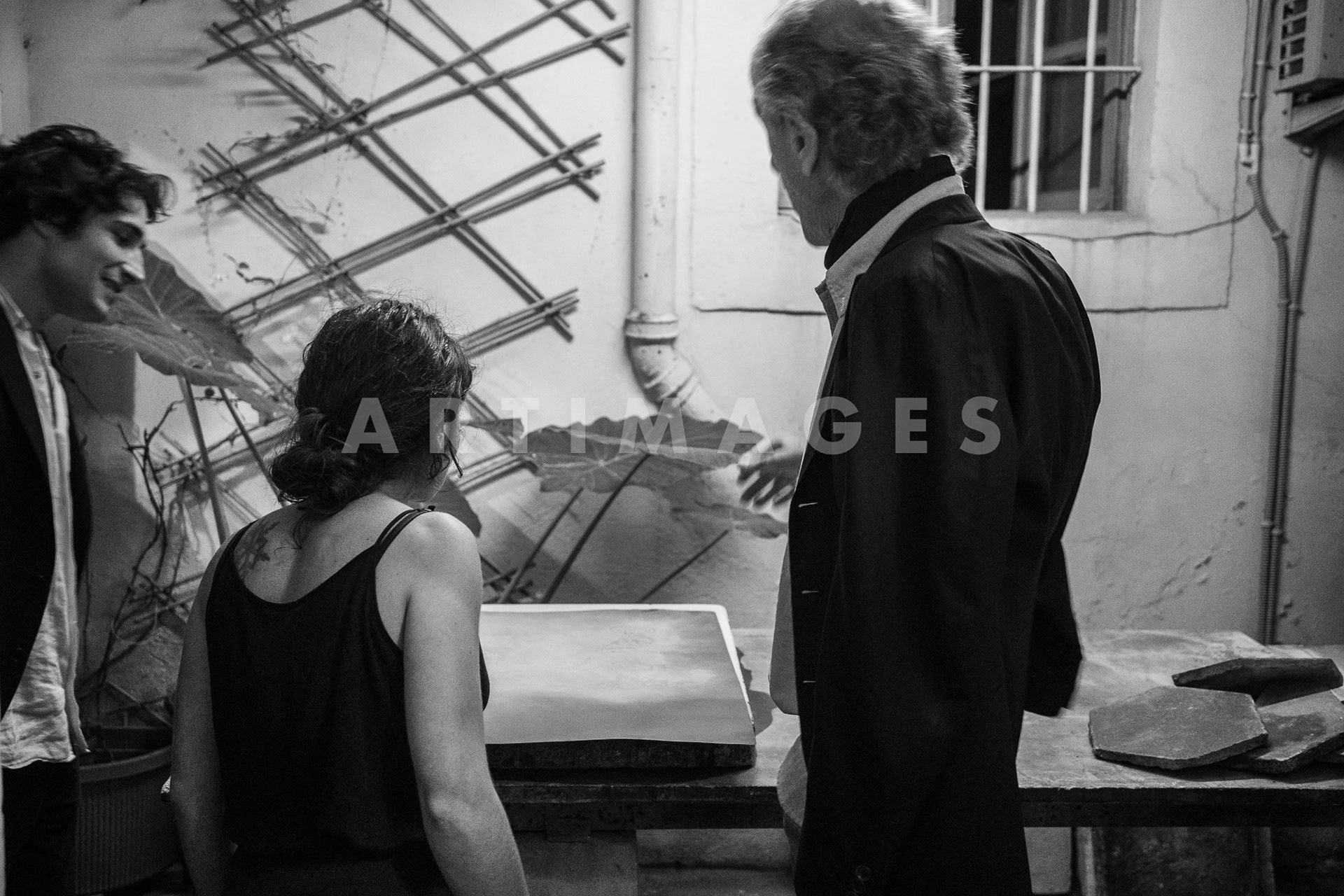 Litografia Bulla - Flaminia Bulla ed Enzo Cucchi