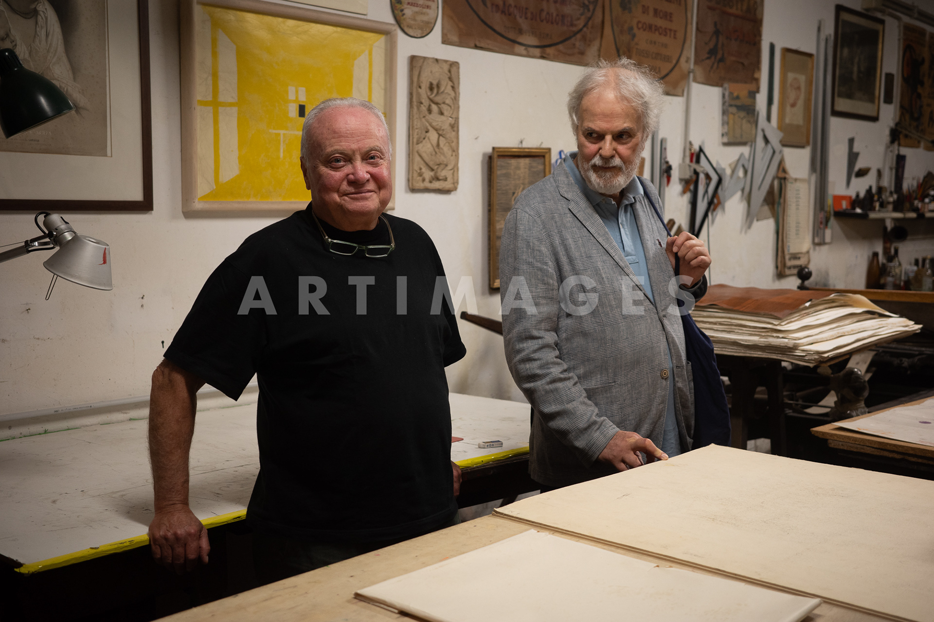 Romolo Bulla. Litografia Bulla