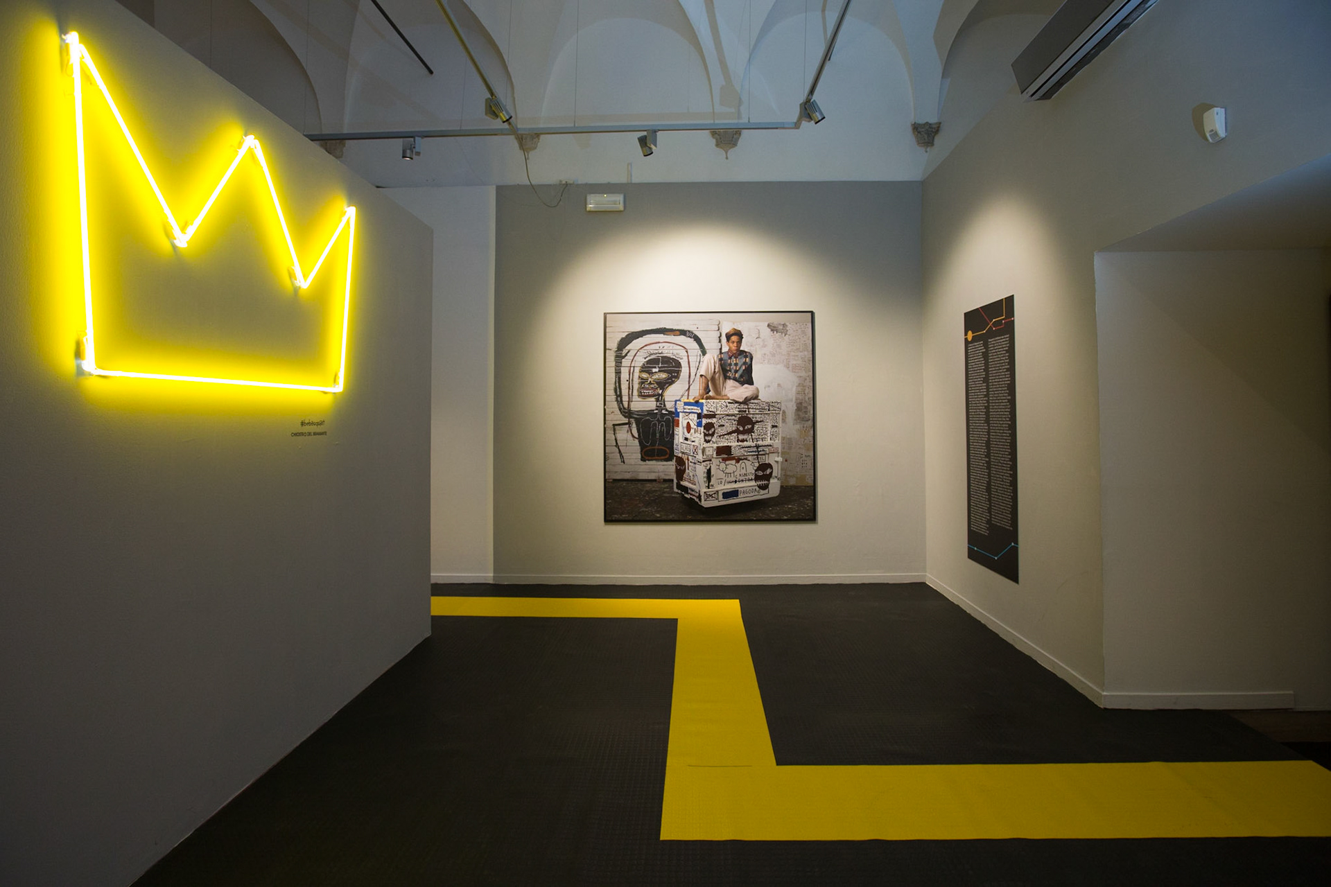 Mostra Basquiat, Chiostro del Bramante, © Giovanni De Angelis 2017