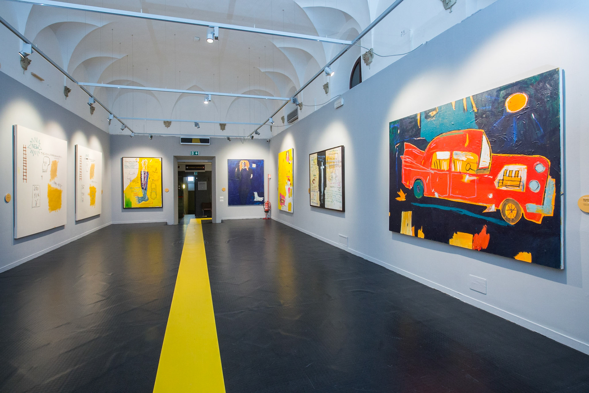 Mostra Basquiat, Chiostro del Bramante, © Giovanni De Angelis 2017