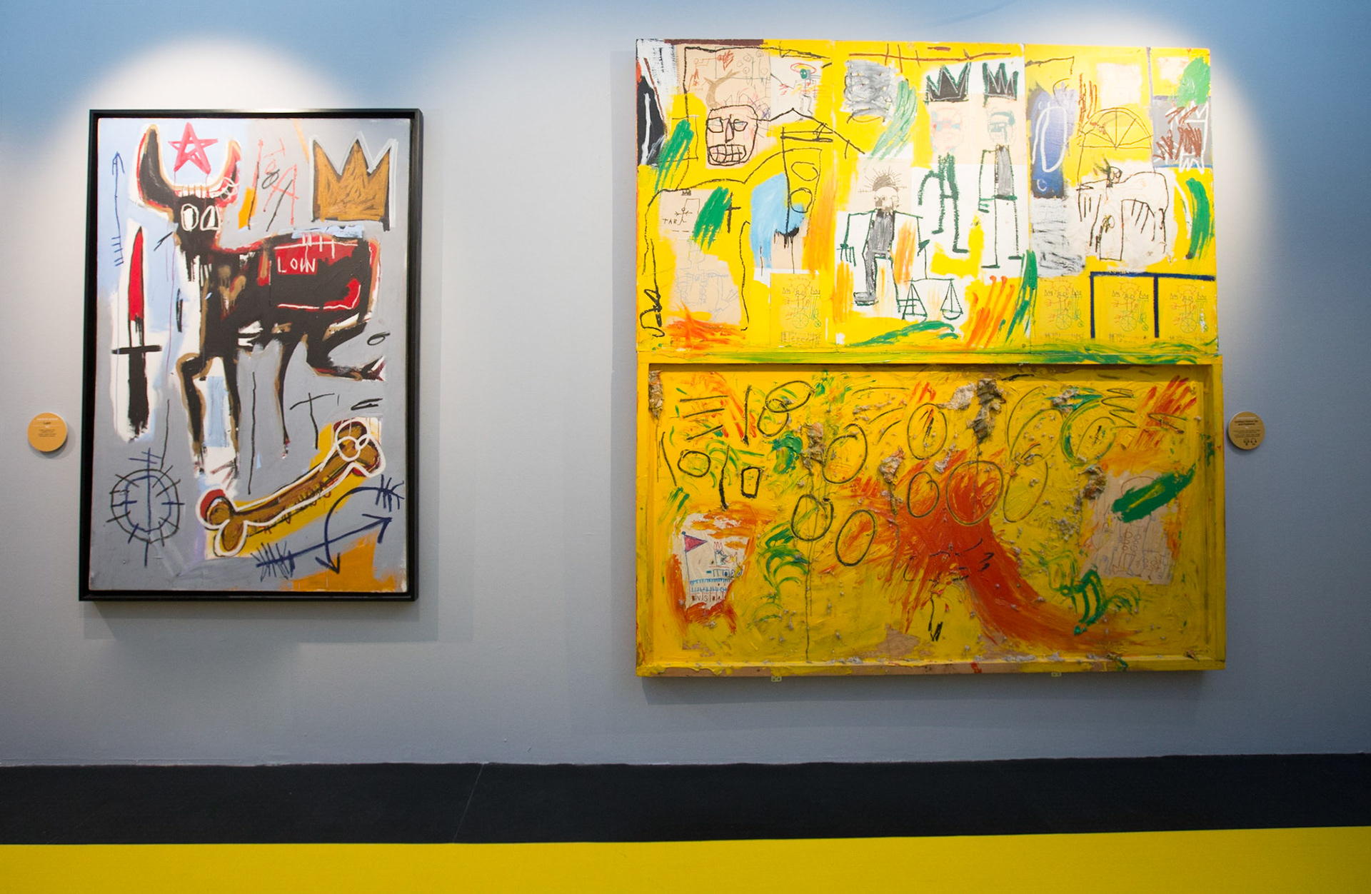 Mostra Basquiat, Chiostro del Bramante, © Giovanni De Angelis 2017