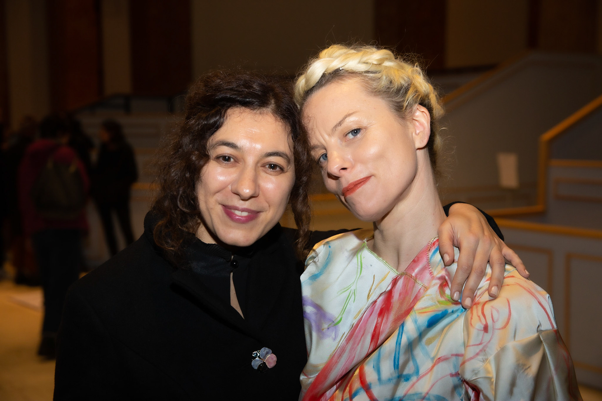 Sublimi Anatomie, performance al Palazzo delle Esposizioni; Sissi e Mariagrazia Pontorno