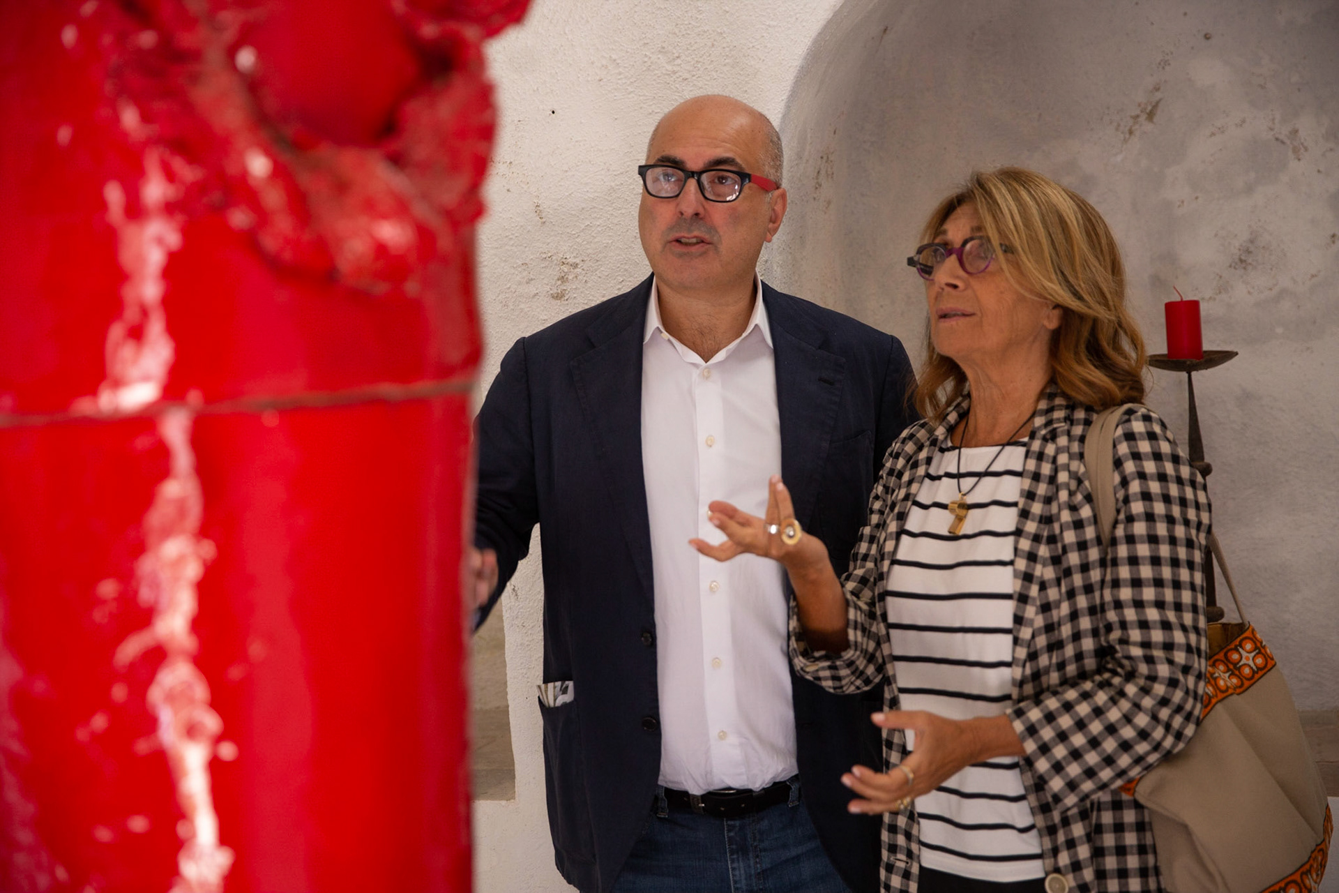 Ospiti in Visita presso la Tenuta Le Querce © Giovanni De Angelis