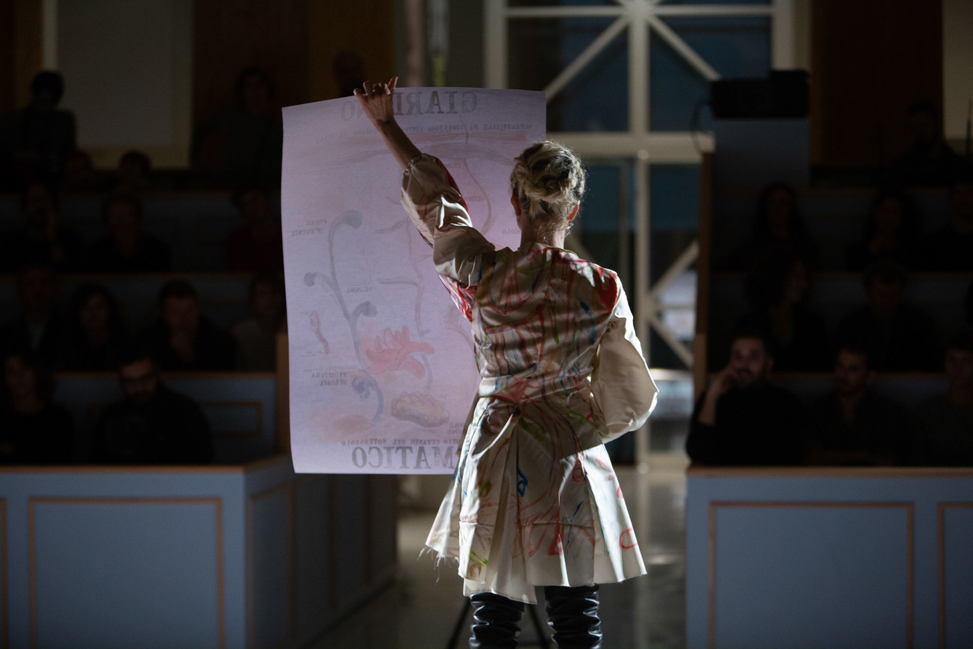 Sublimi Anatomie, performance al Palazzo delle Esposizioni -  © Giovanni De Angelis