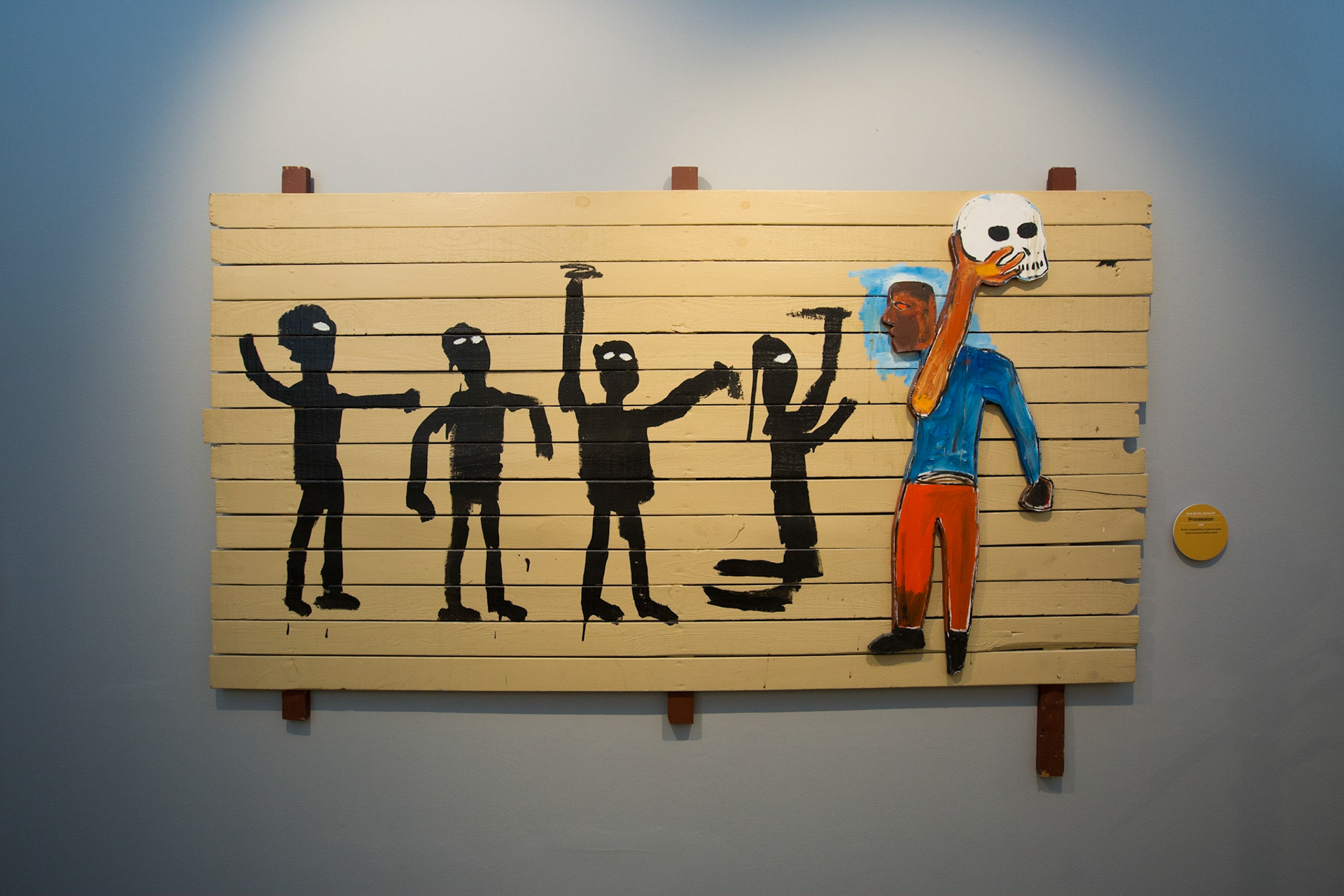 Mostra Basquiat, Chiostro del Bramante, © Giovanni De Angelis 2017