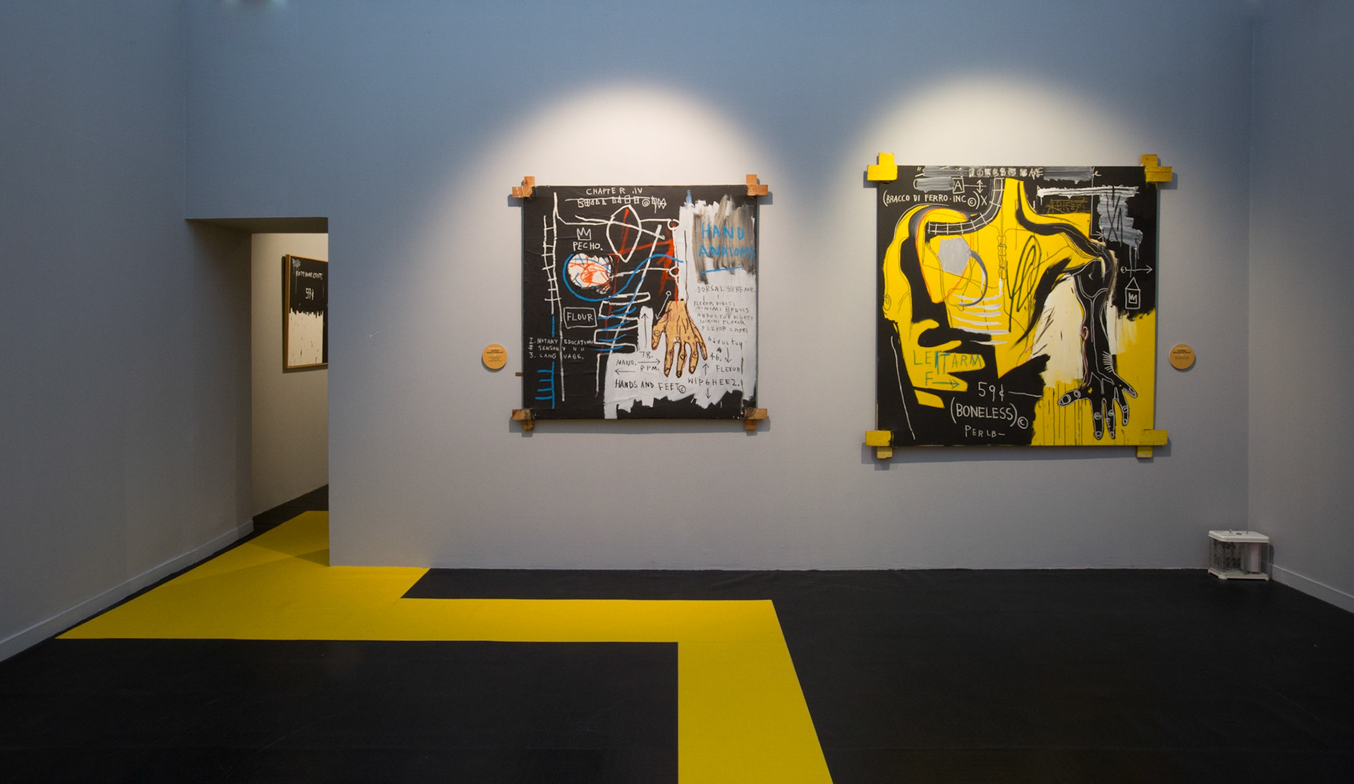 Mostra Basquiat, Chiostro del Bramante, © Giovanni De Angelis 2017