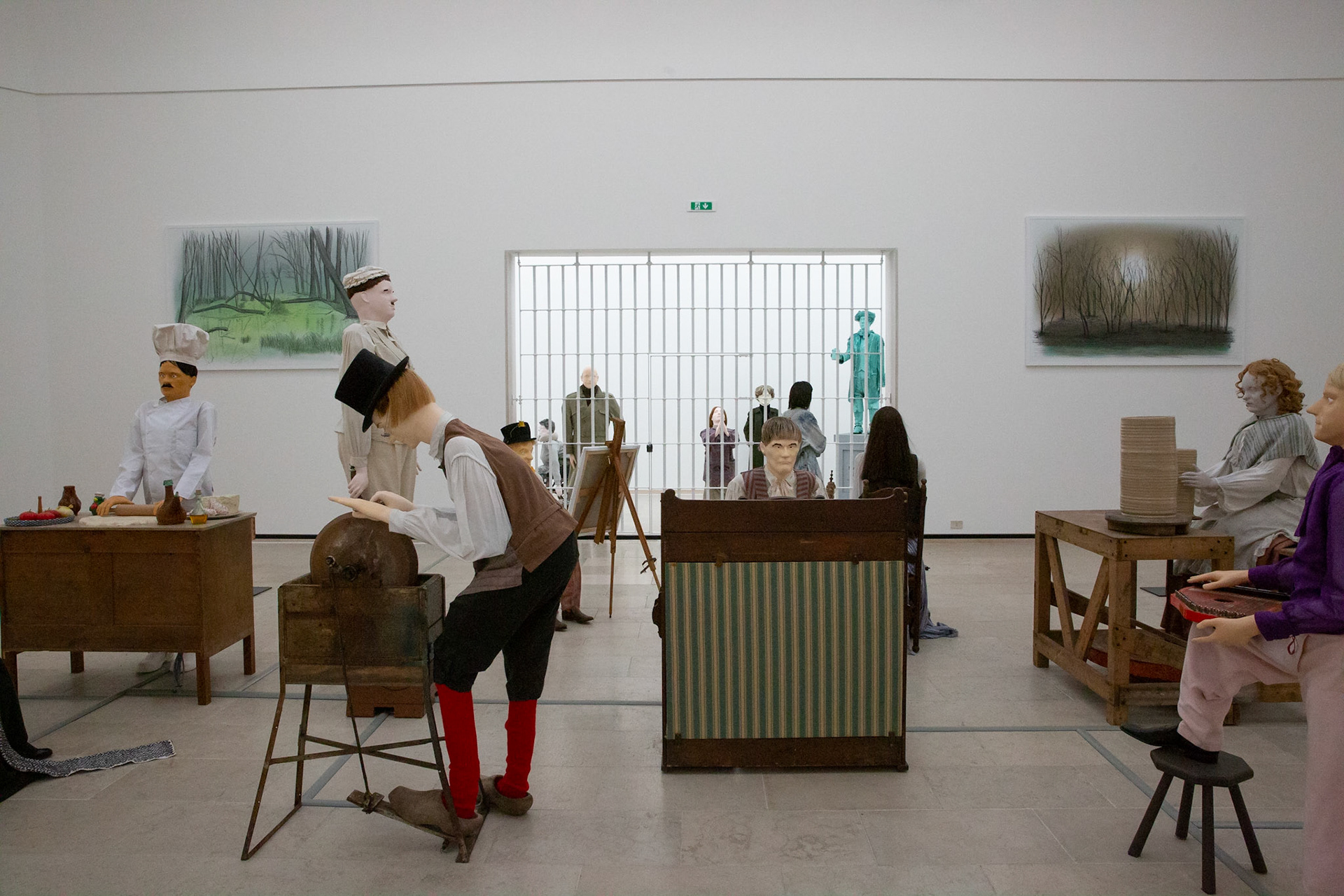 Belgium Pavilion - Mondo Cane - Commissioner: Fédération Wallonie-Bruxelles. Curator: Anne-Claire Schmitz. Exhibitors: Jos de Gruyter &amp; Harald Thys