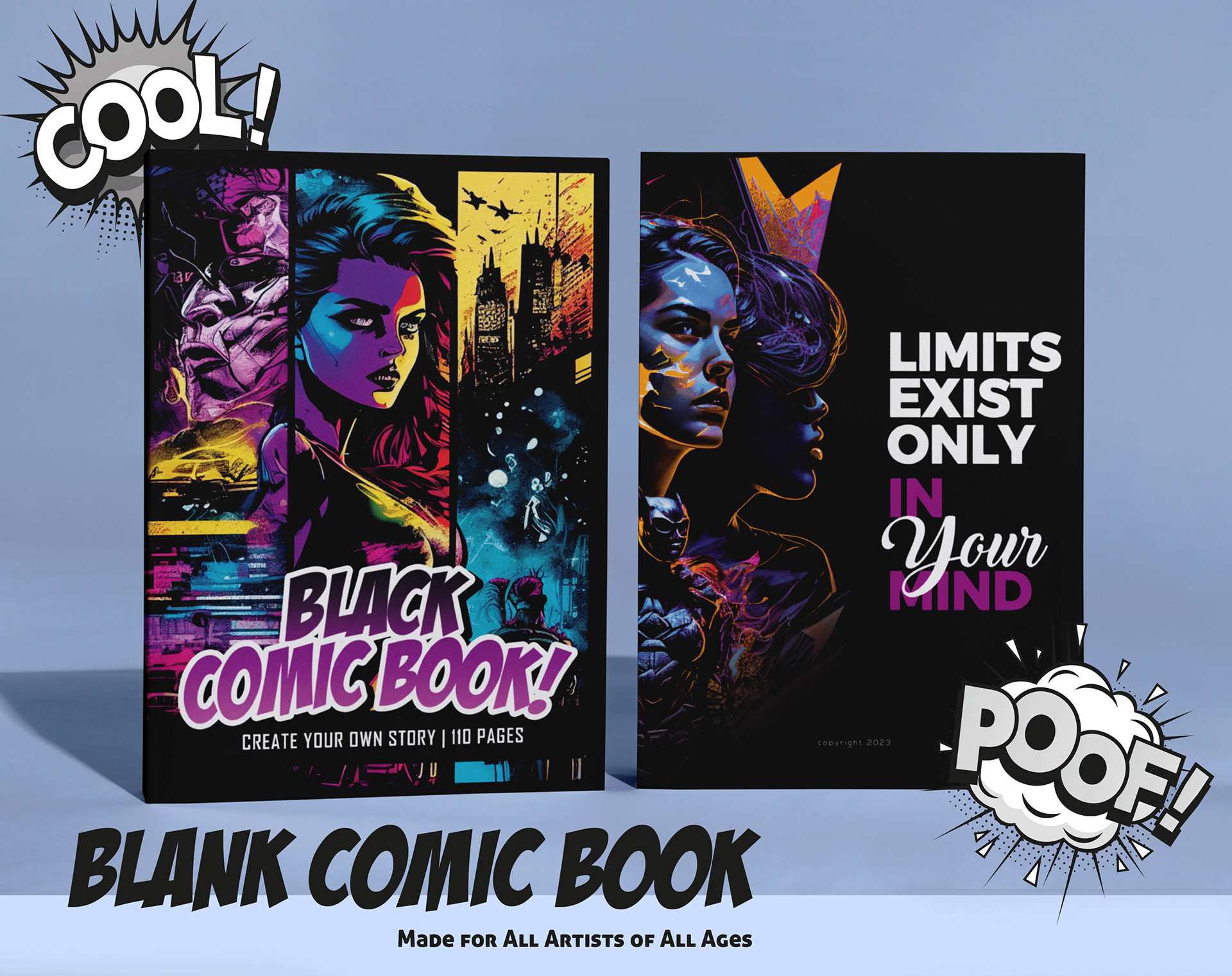 BLANK COMIC BOOK