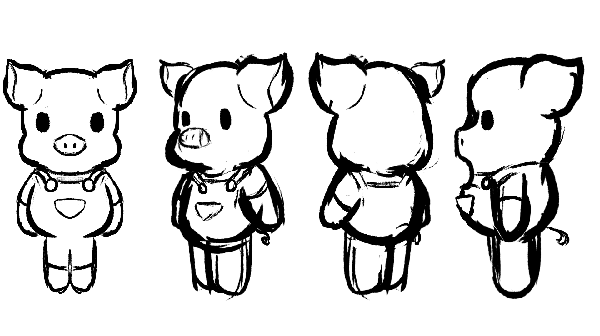 Little Pig Turnaround Concept