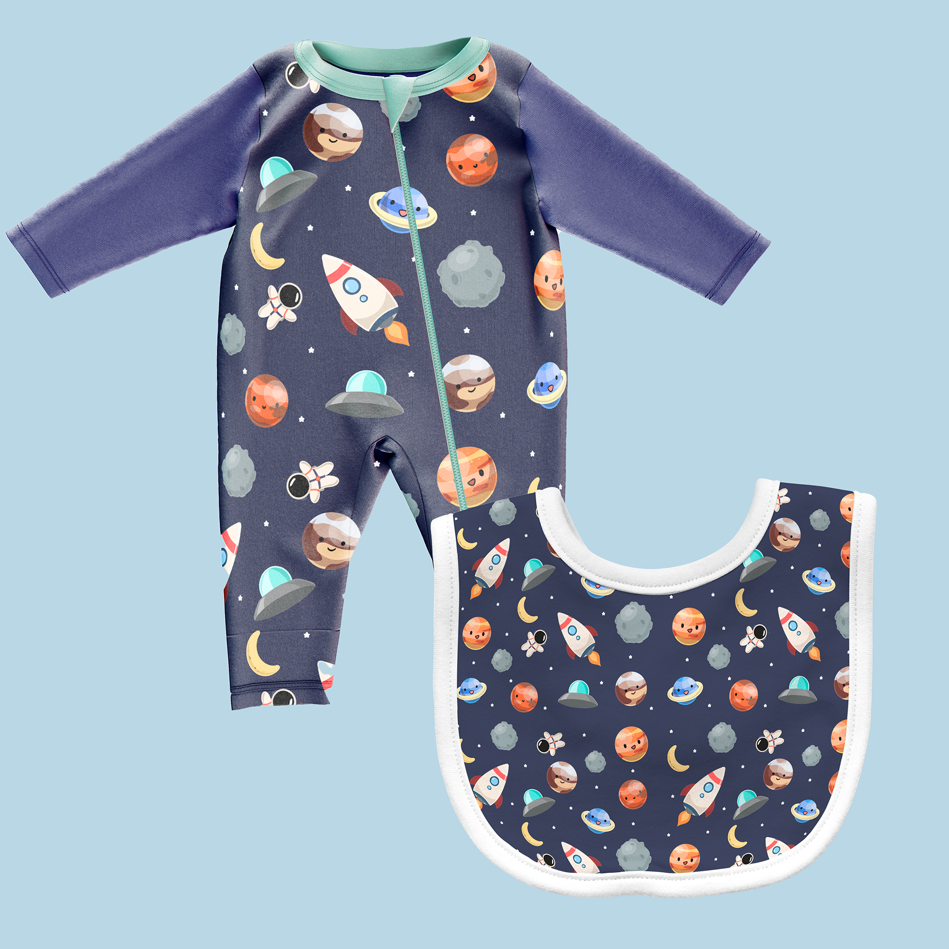 Space Pattern Mockup