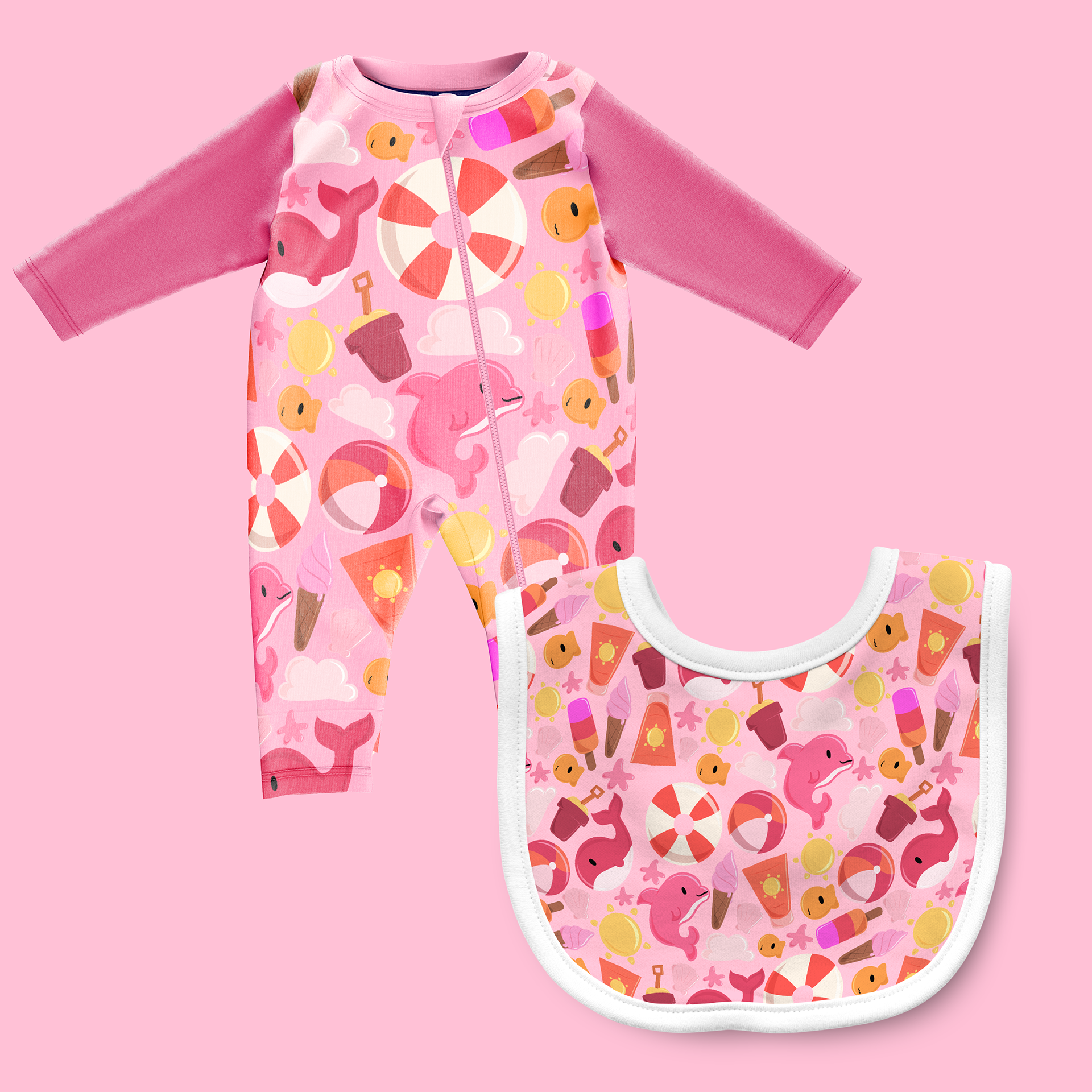 Beach Pattern Mockup