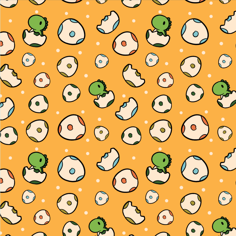 Dinosaur Egg Pattern