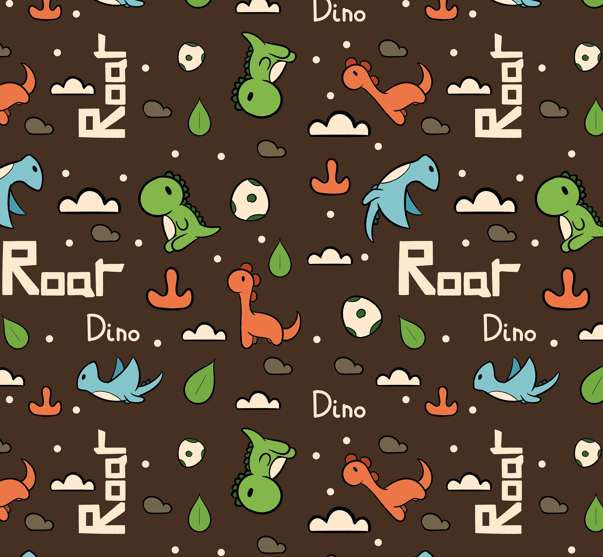 Dinosaur Pattern