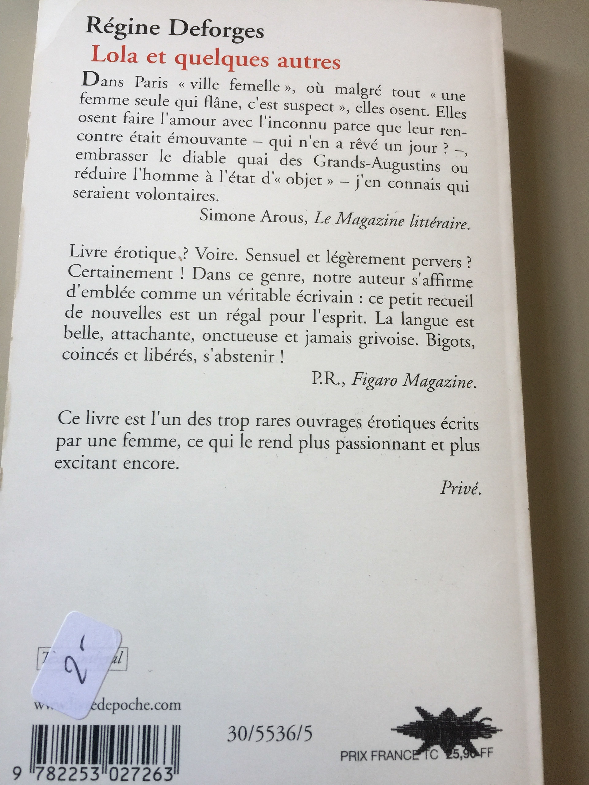 Livre 52 3 €