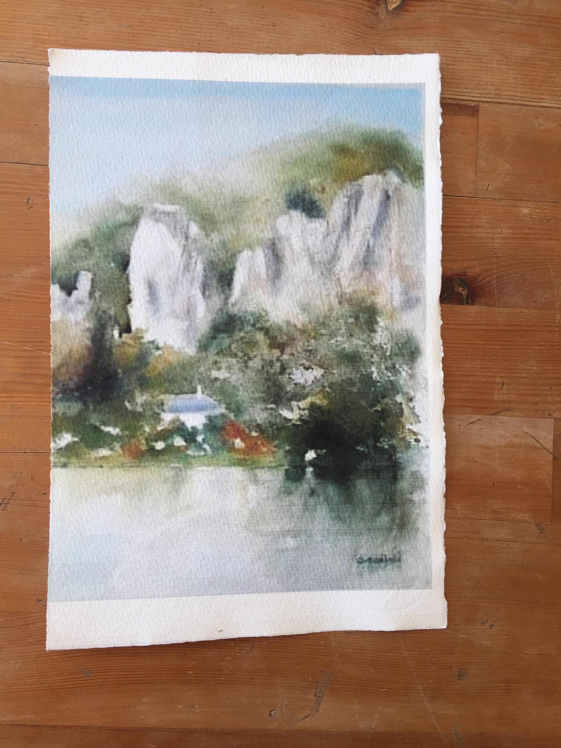 "Les rochers" prix 8 €