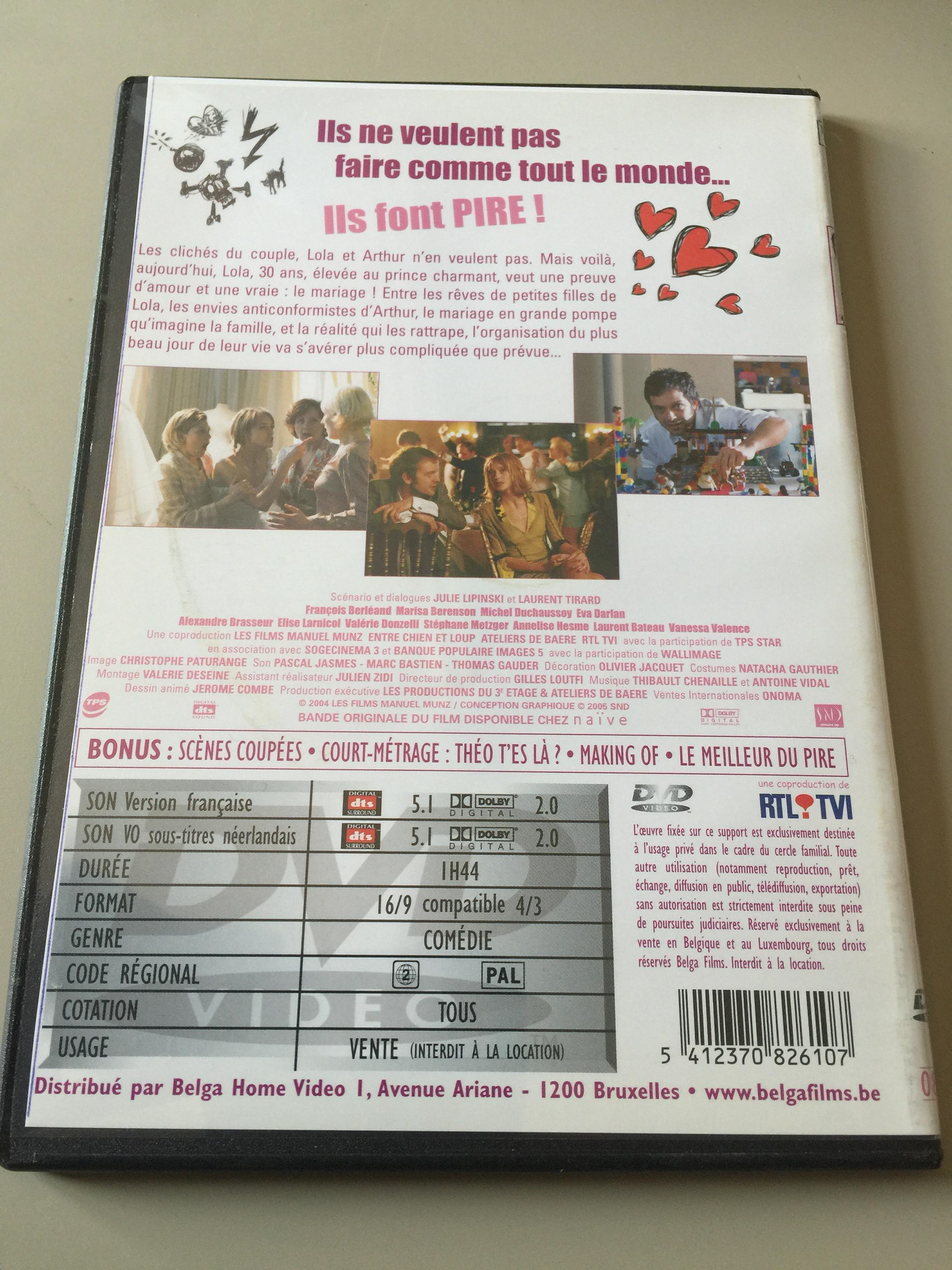 DVD 34 Prix 3 €
