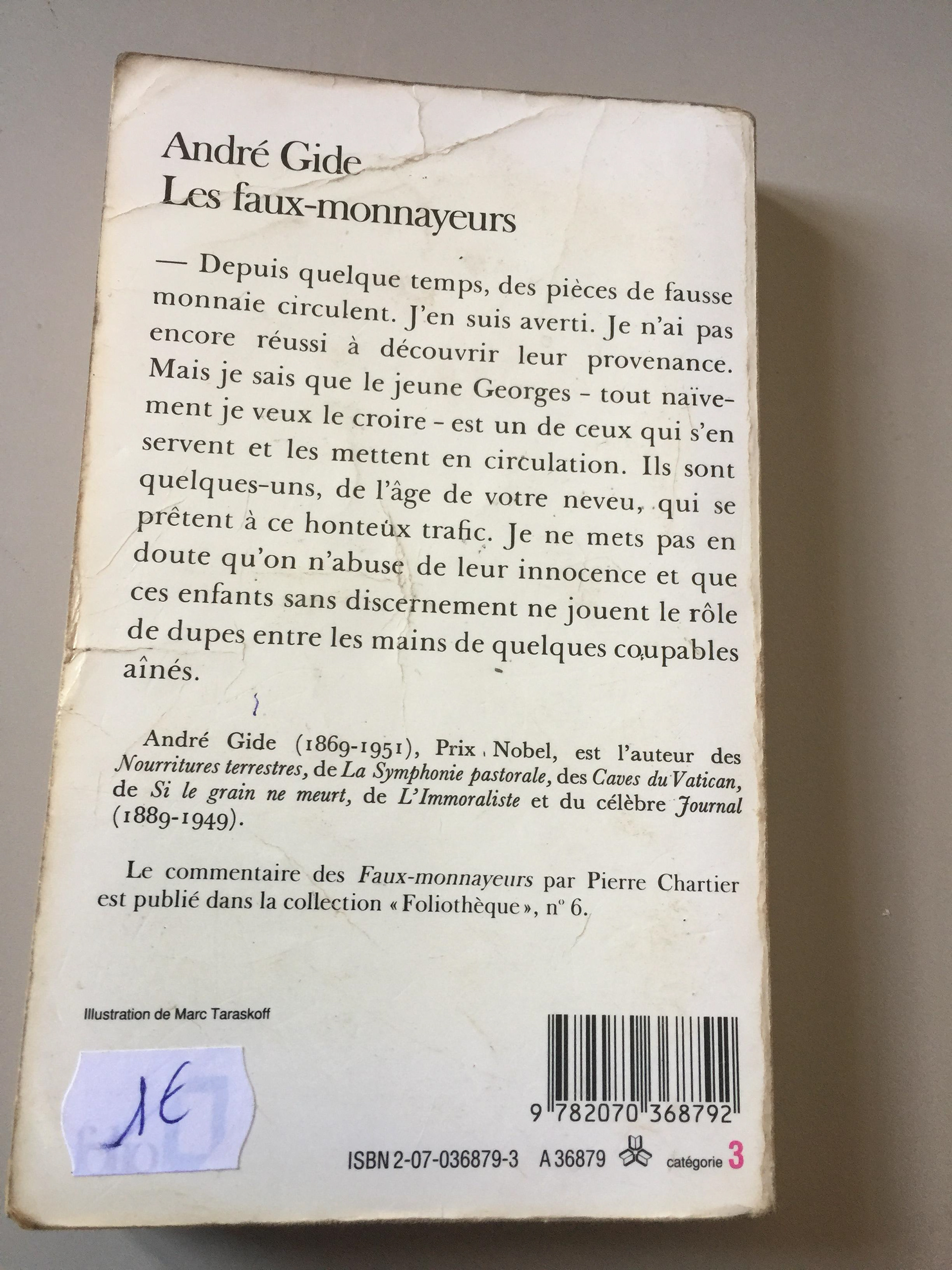 Livre 18 2 €