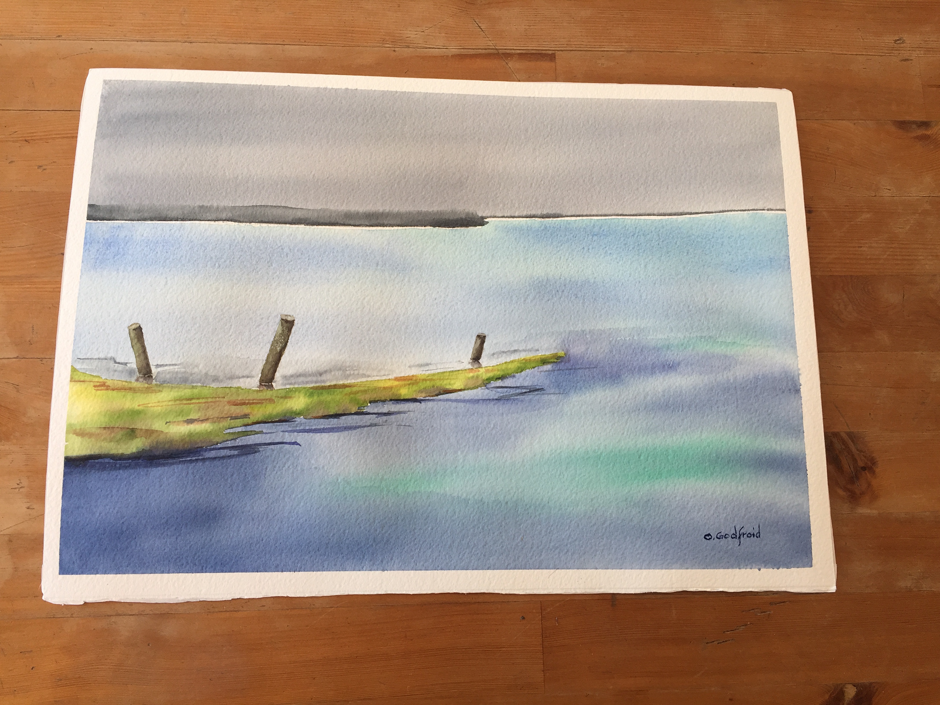 "Le Lac 1". prix 15 €