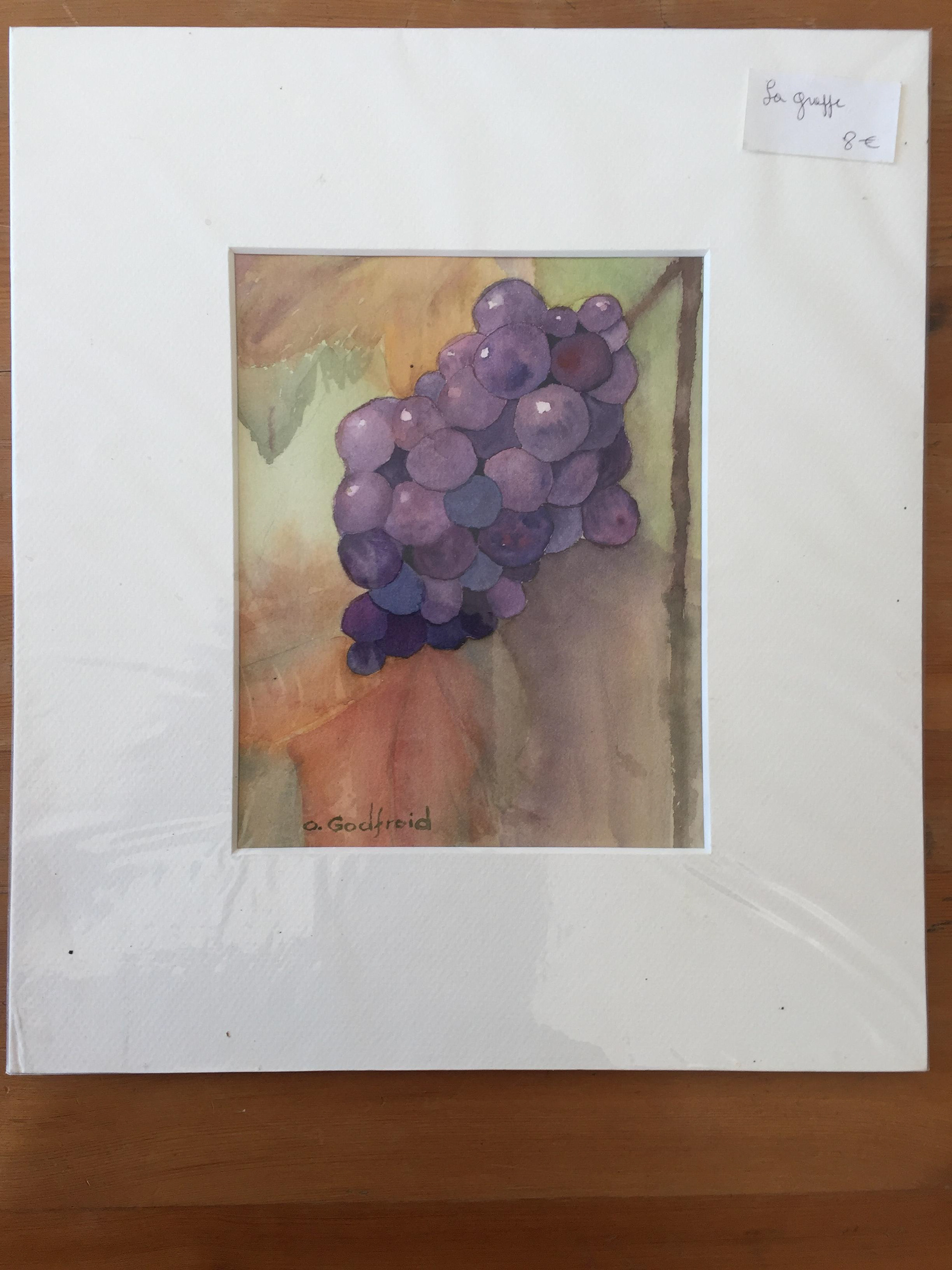 "La grappe". prix 8 €