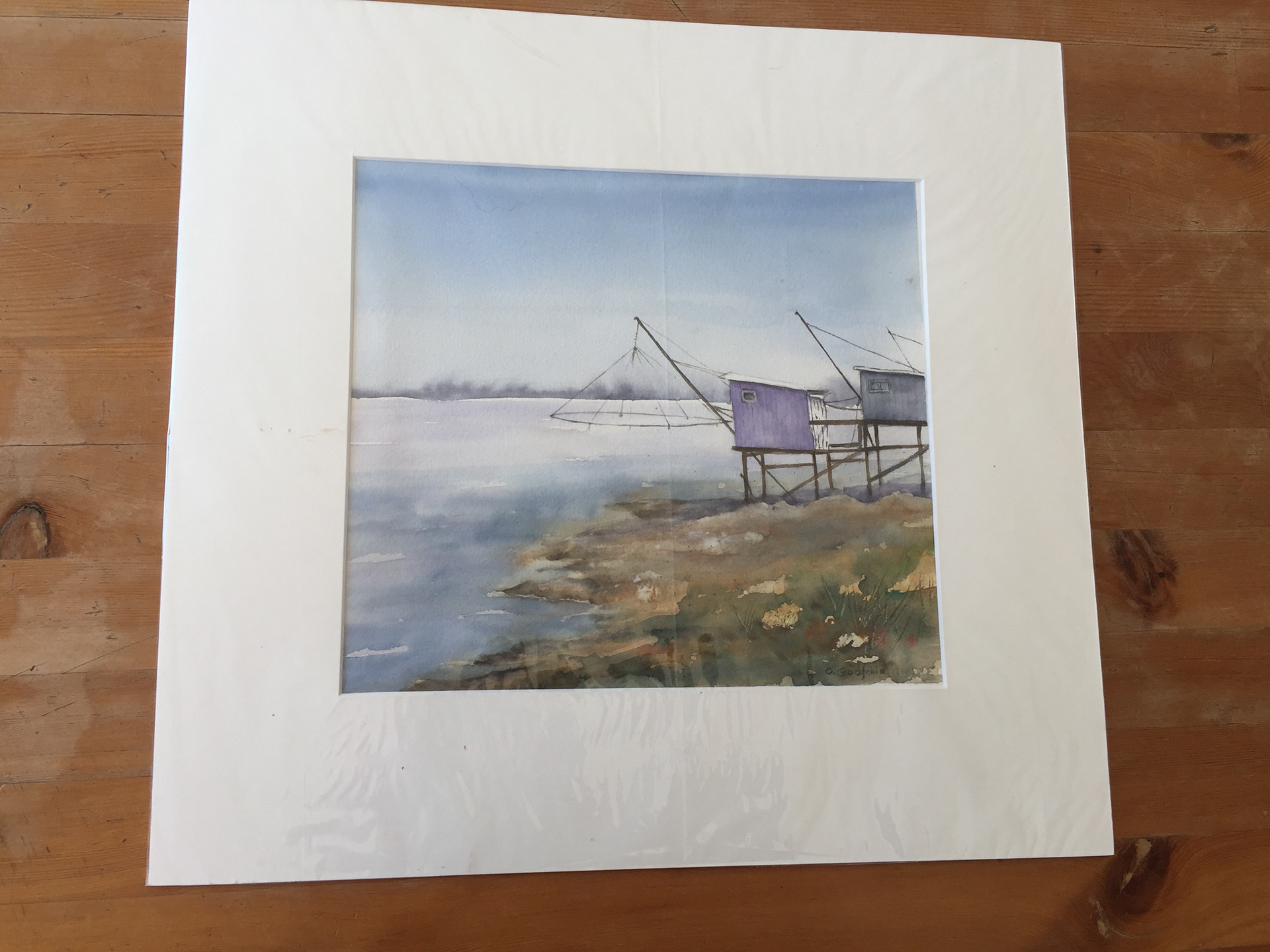 "Cabanes de pêcheurs". prix 15 €