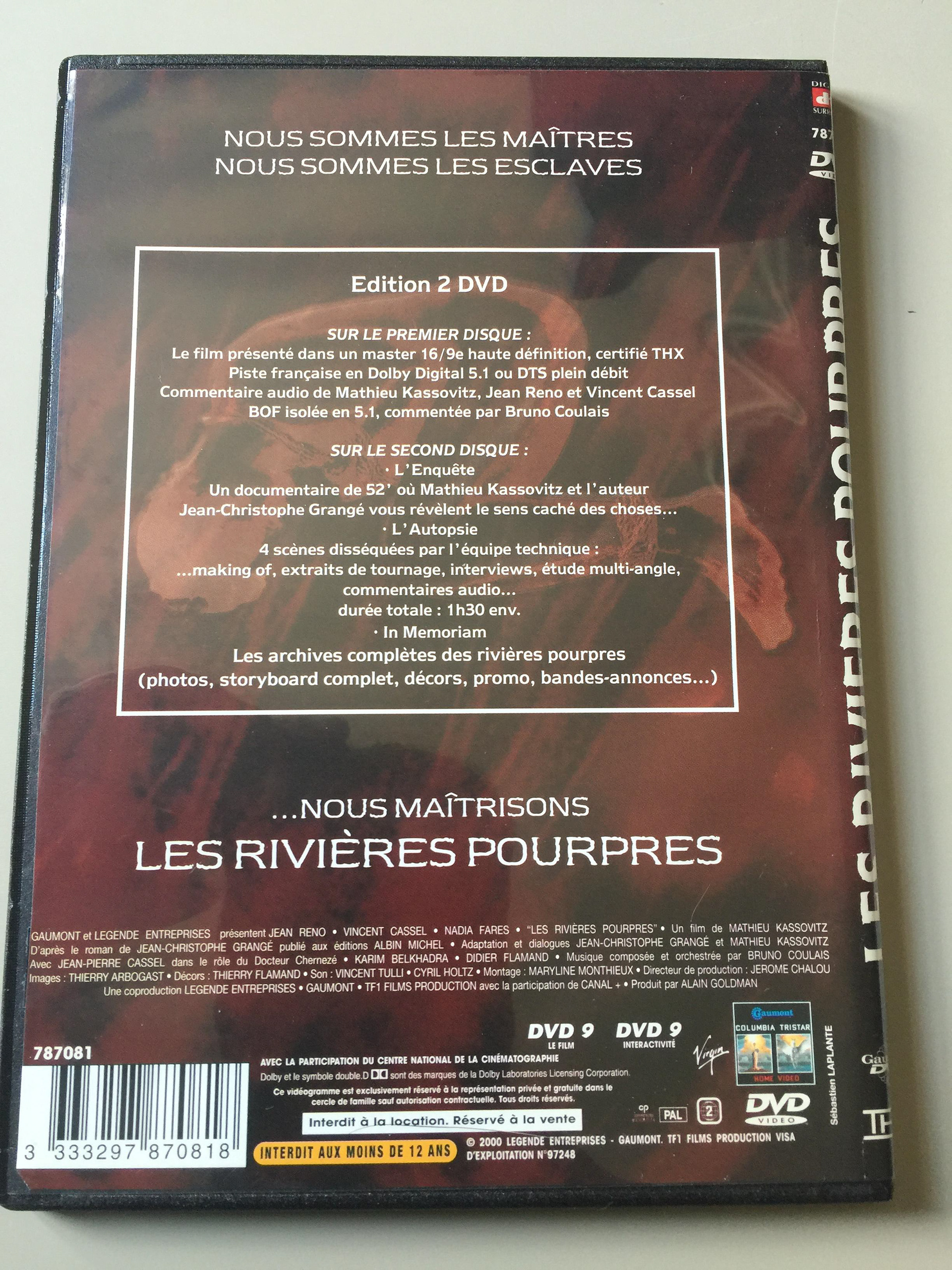 DVD 65 Prix 3 €