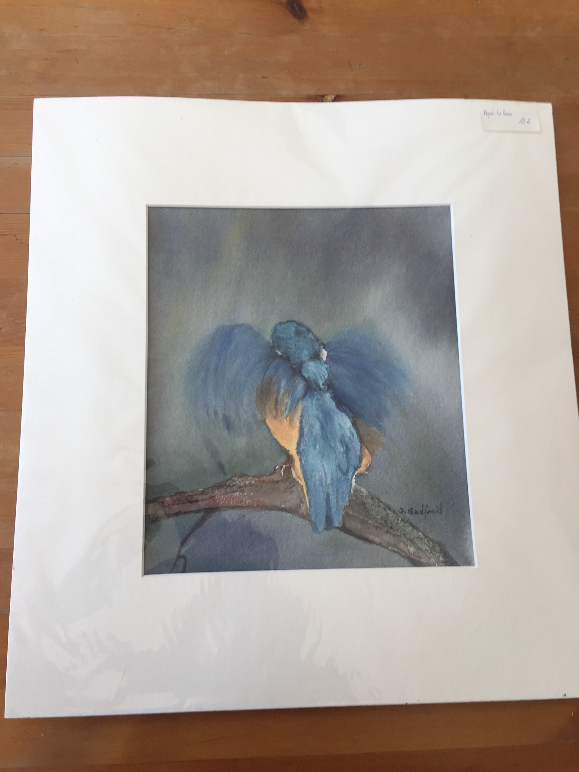 "L'oiseau". prix 15 €