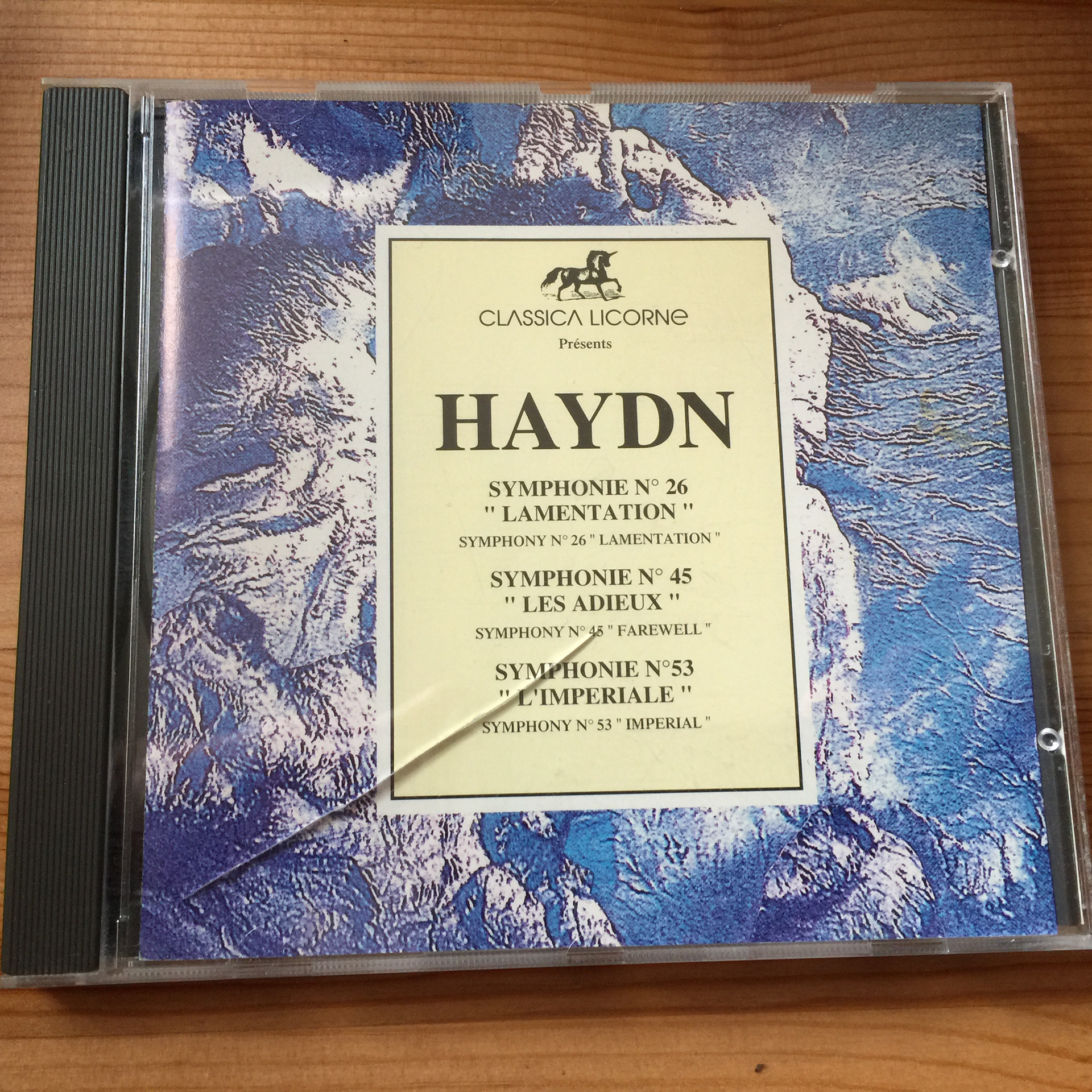 CD réf 25 : 3 €