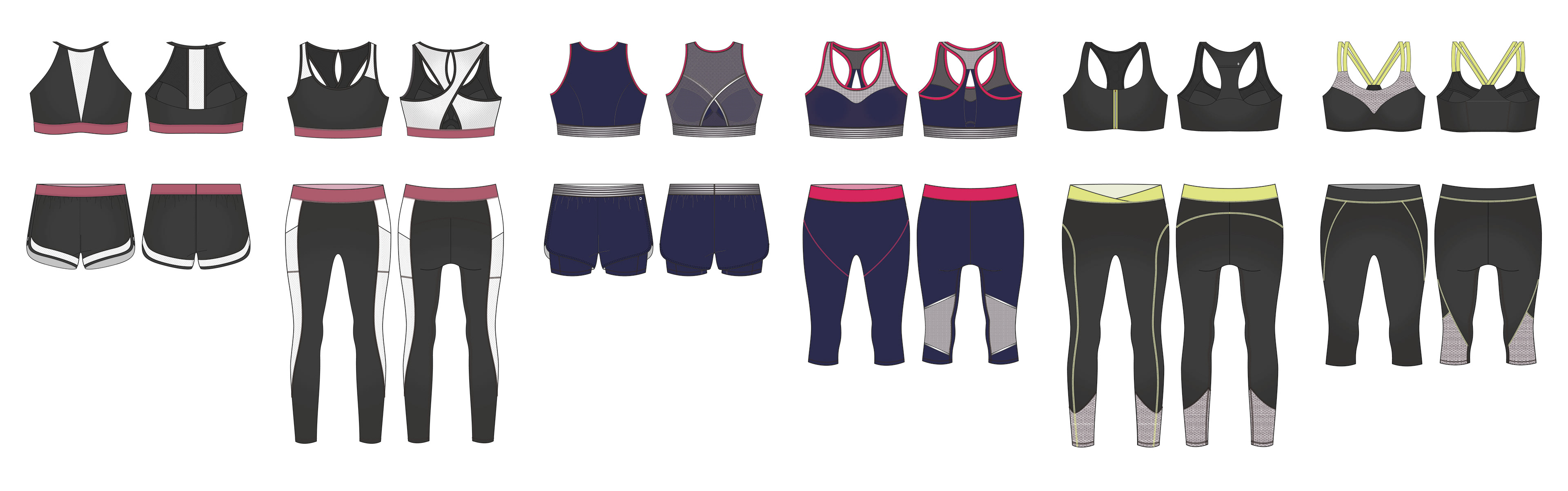 Activewear CADs
