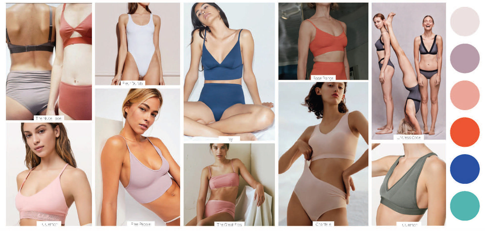 Lingerie Trend Board