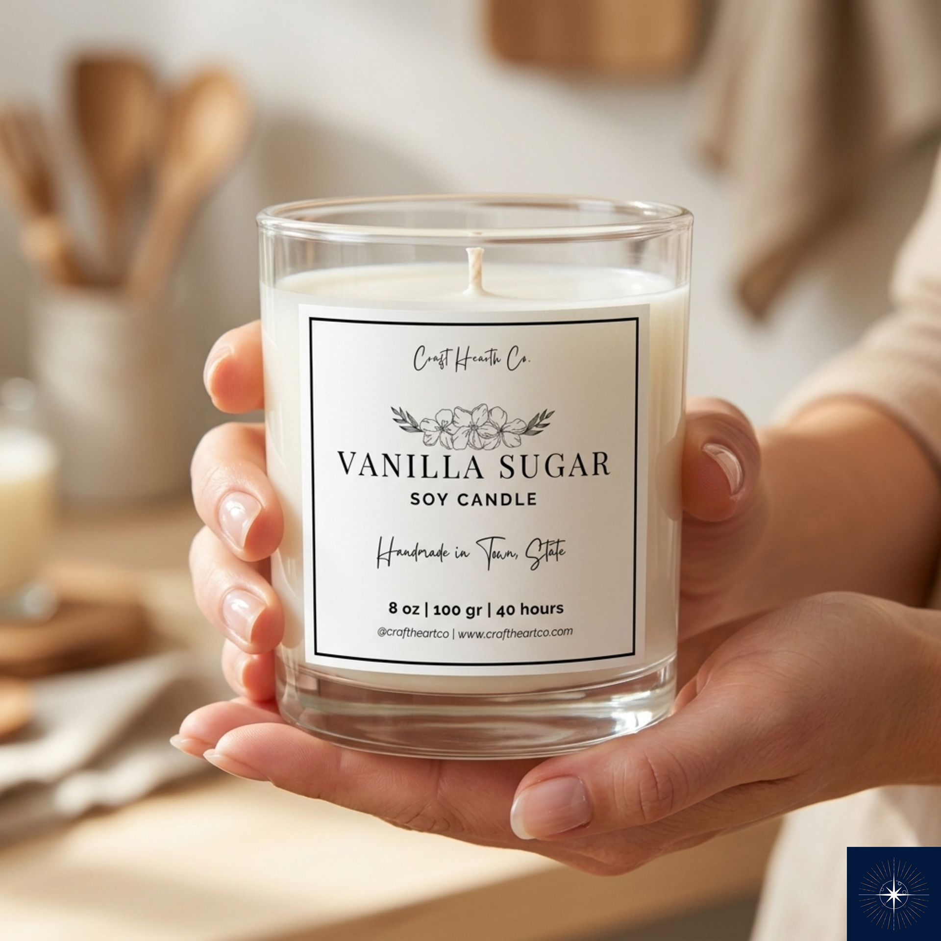 Candle Label Template