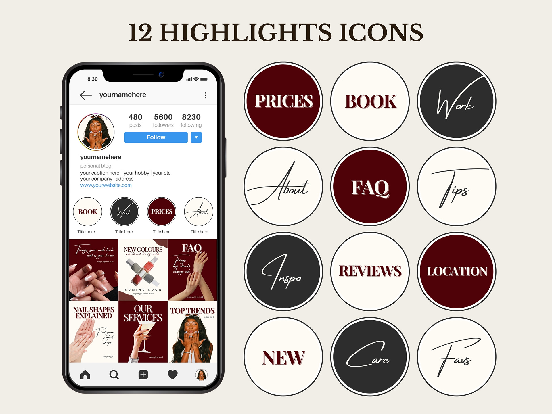 Nail Salon Highlights