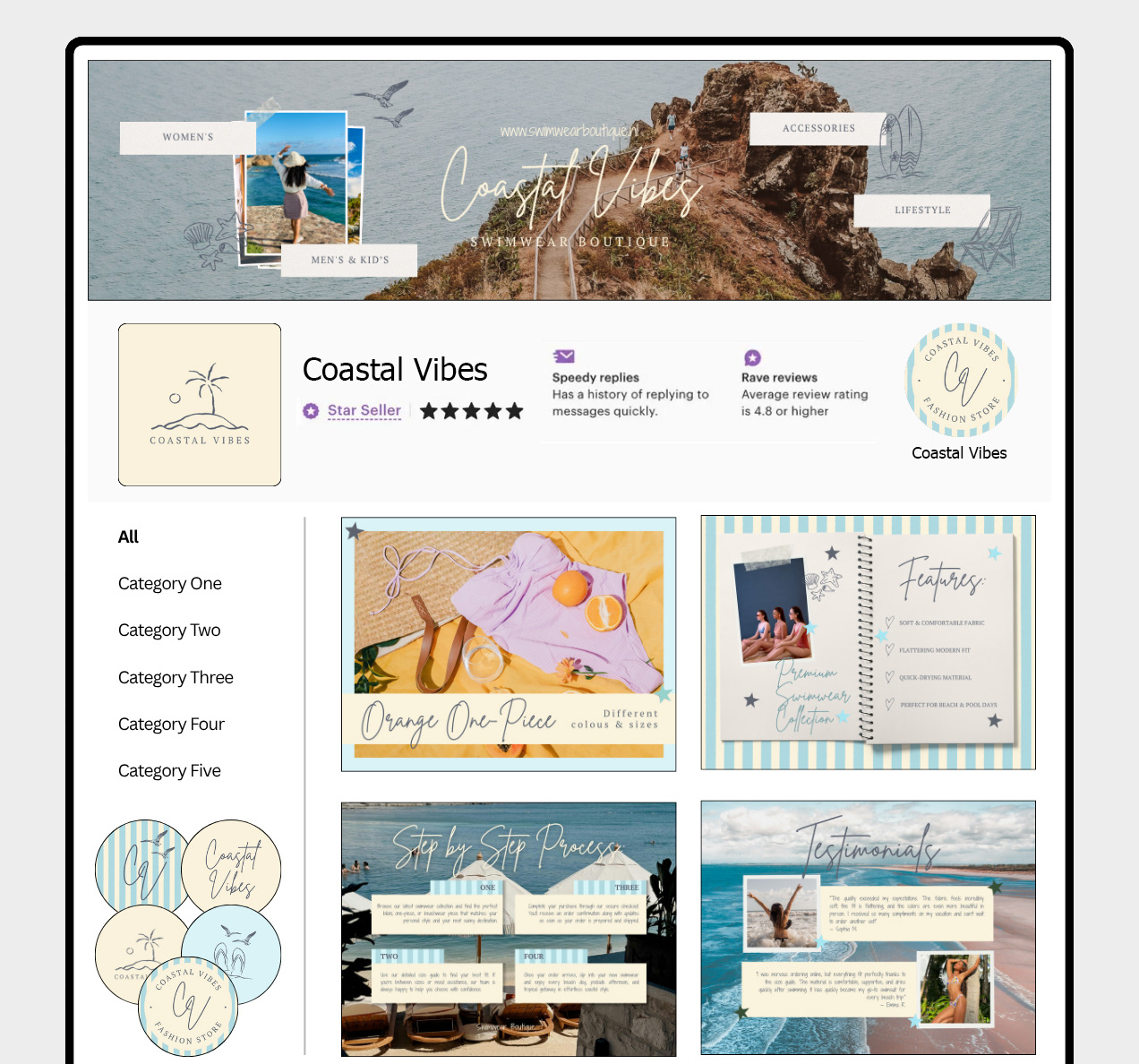 Etsy Store Design