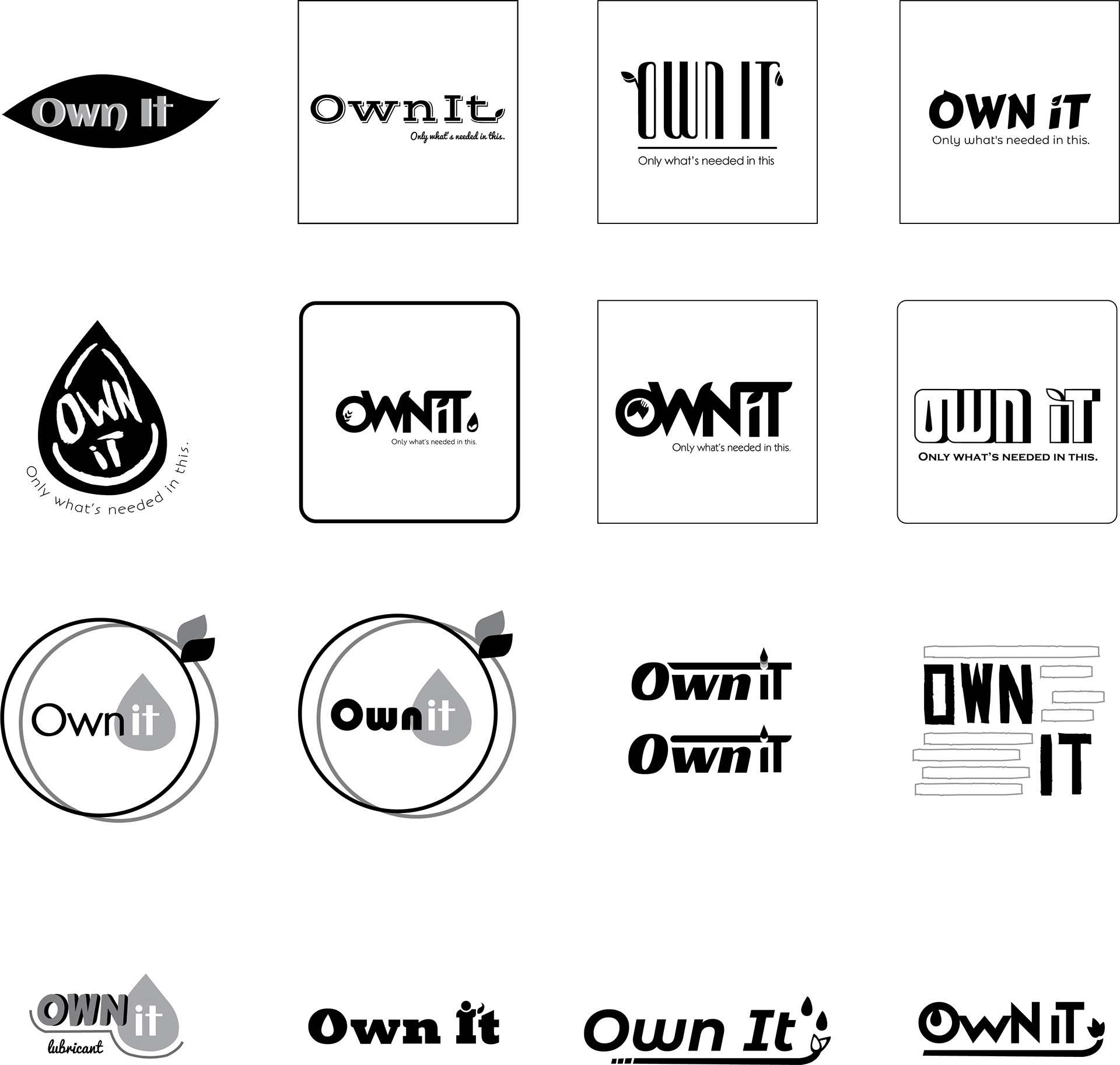Own It Logo Options