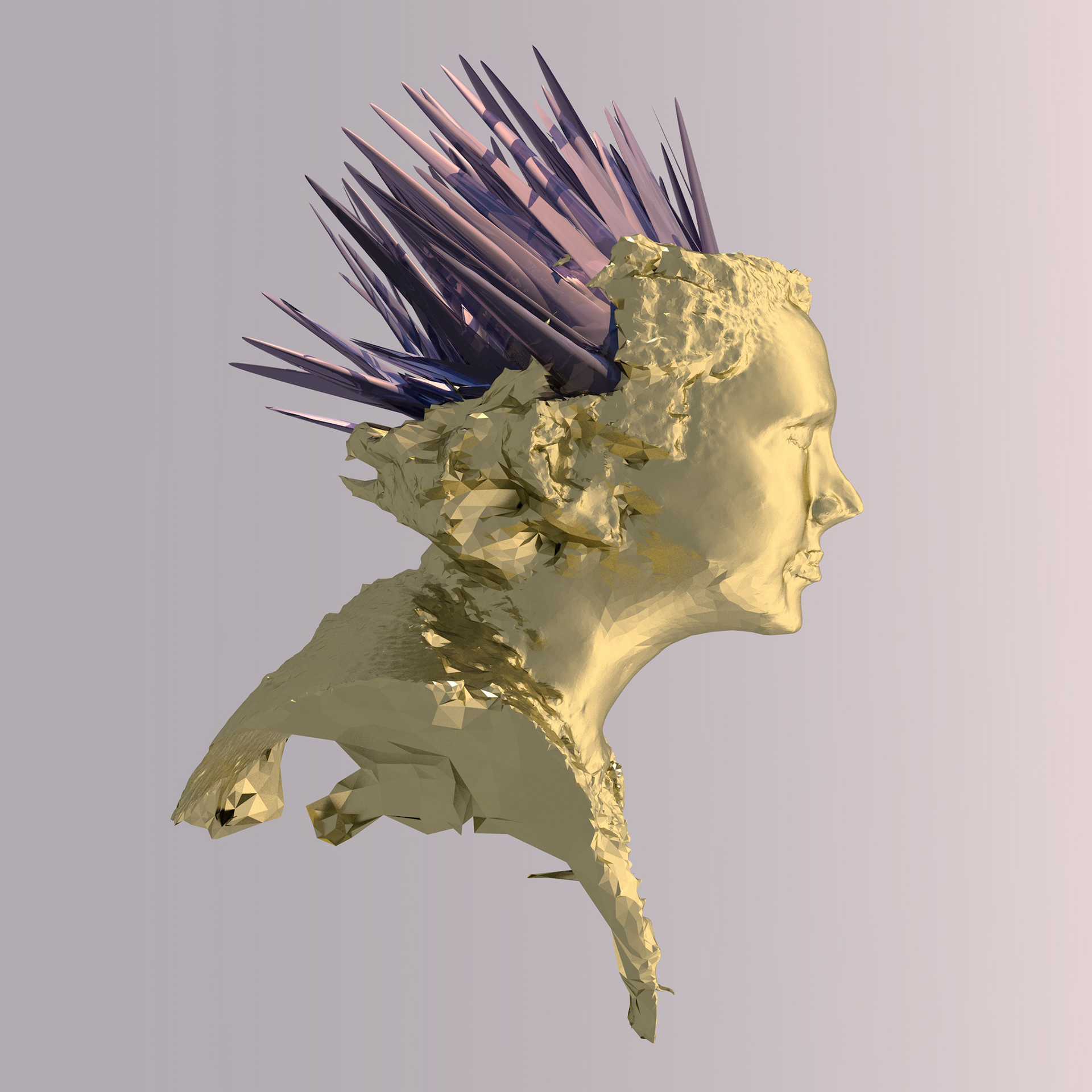3D model created using photogrammetry techniques and Cinema 4D