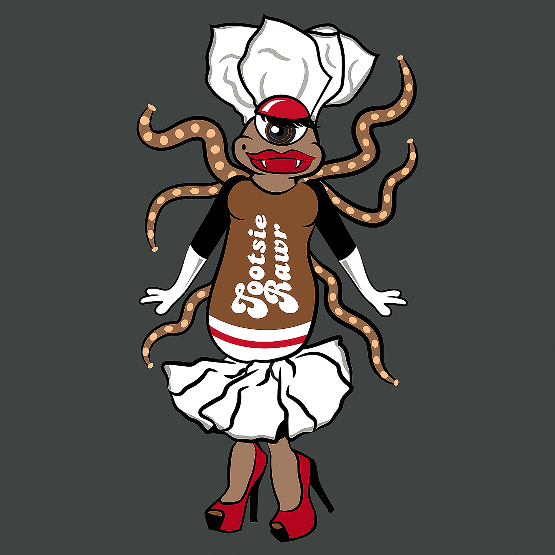 Tootsie Rawr Monster