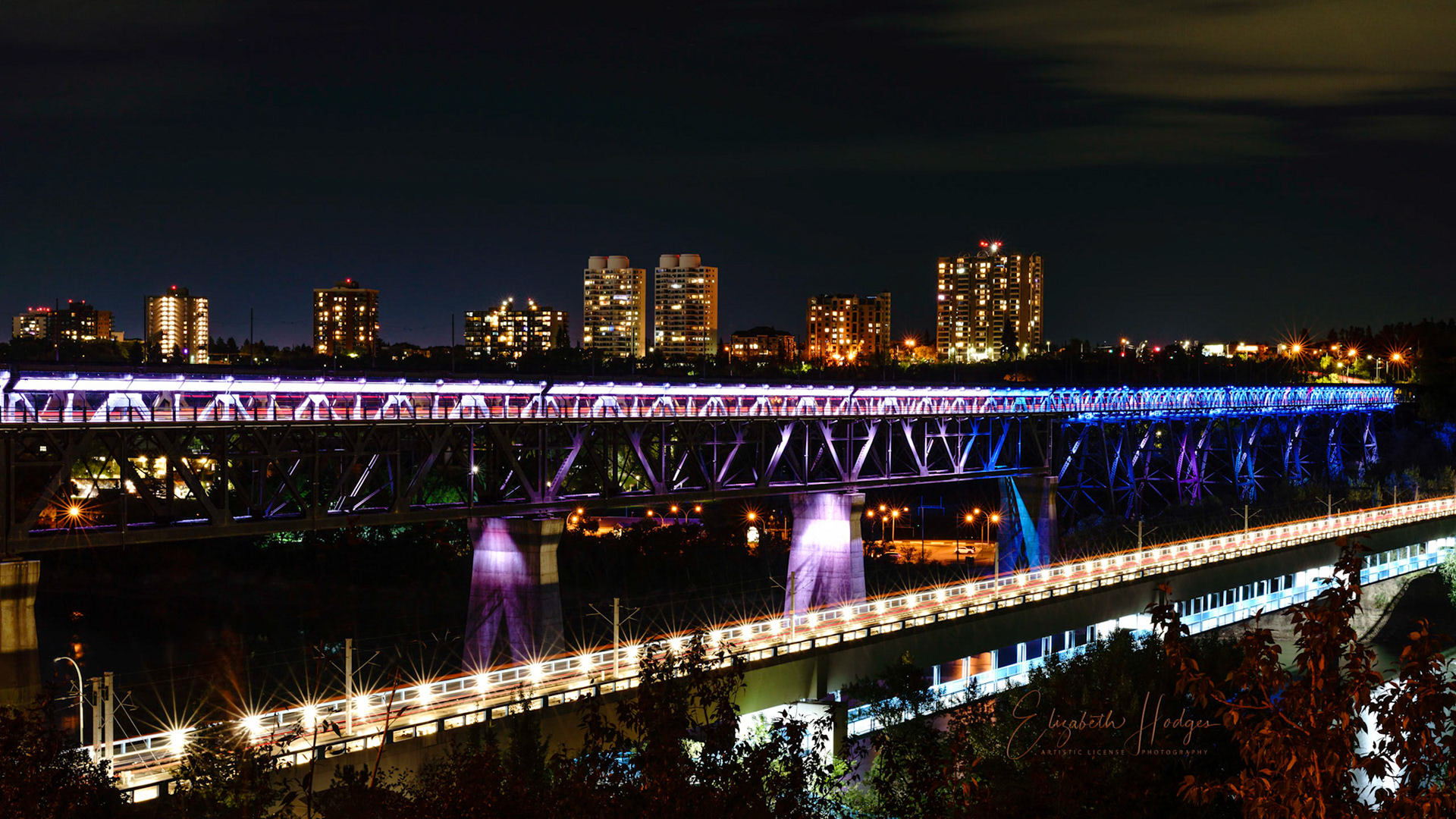 Highlevel Bridge and the LRT